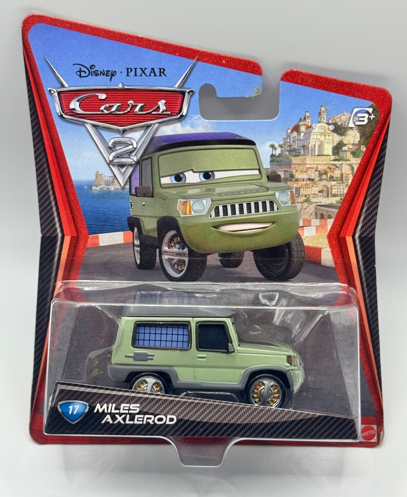 AUTHENTIC Cars: 2010 #17 Miles Axelrod (Cars 2) (Early Release) (+baggie) AUTHENTIC Cars: 2010 #17 Miles Axelrod (Cars 2) (Early Release) (+baggie)