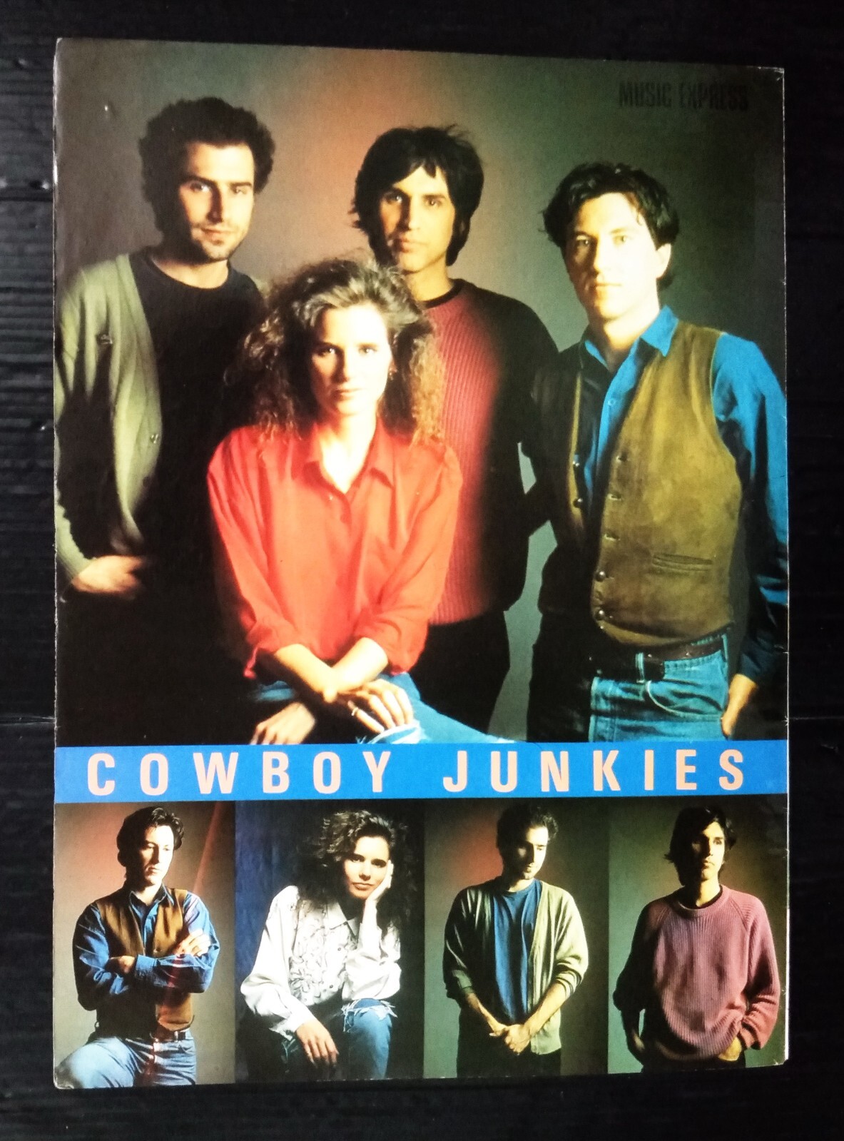 C5830 Cowboy Junkies Indian Givers Vintage Thailand ONLY 1 COLOR PAGE MEGA RARE