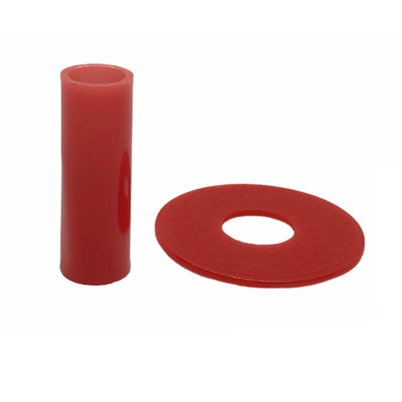 Original Qanba Solid Color Shaft Guard And Dust Cover Set Fit Sanwa Joystick