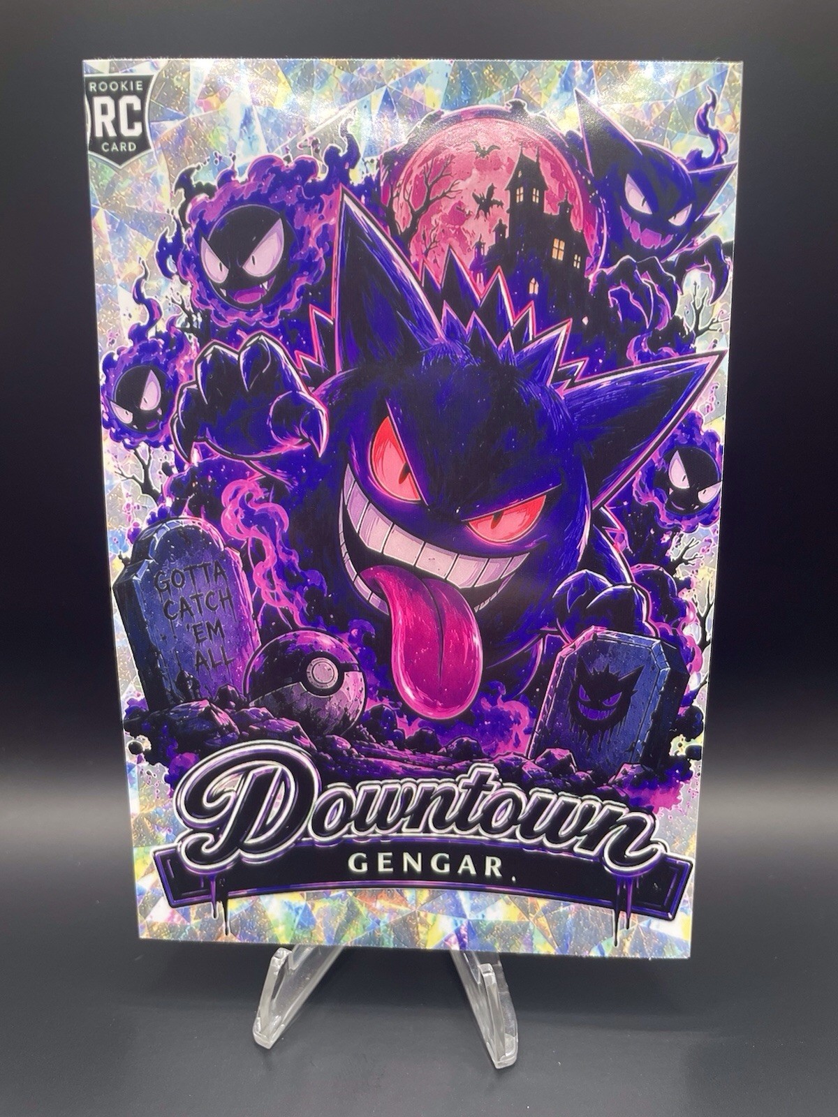 Downtown Gengar Pokemon 4x6 Photo Fan Art 👻