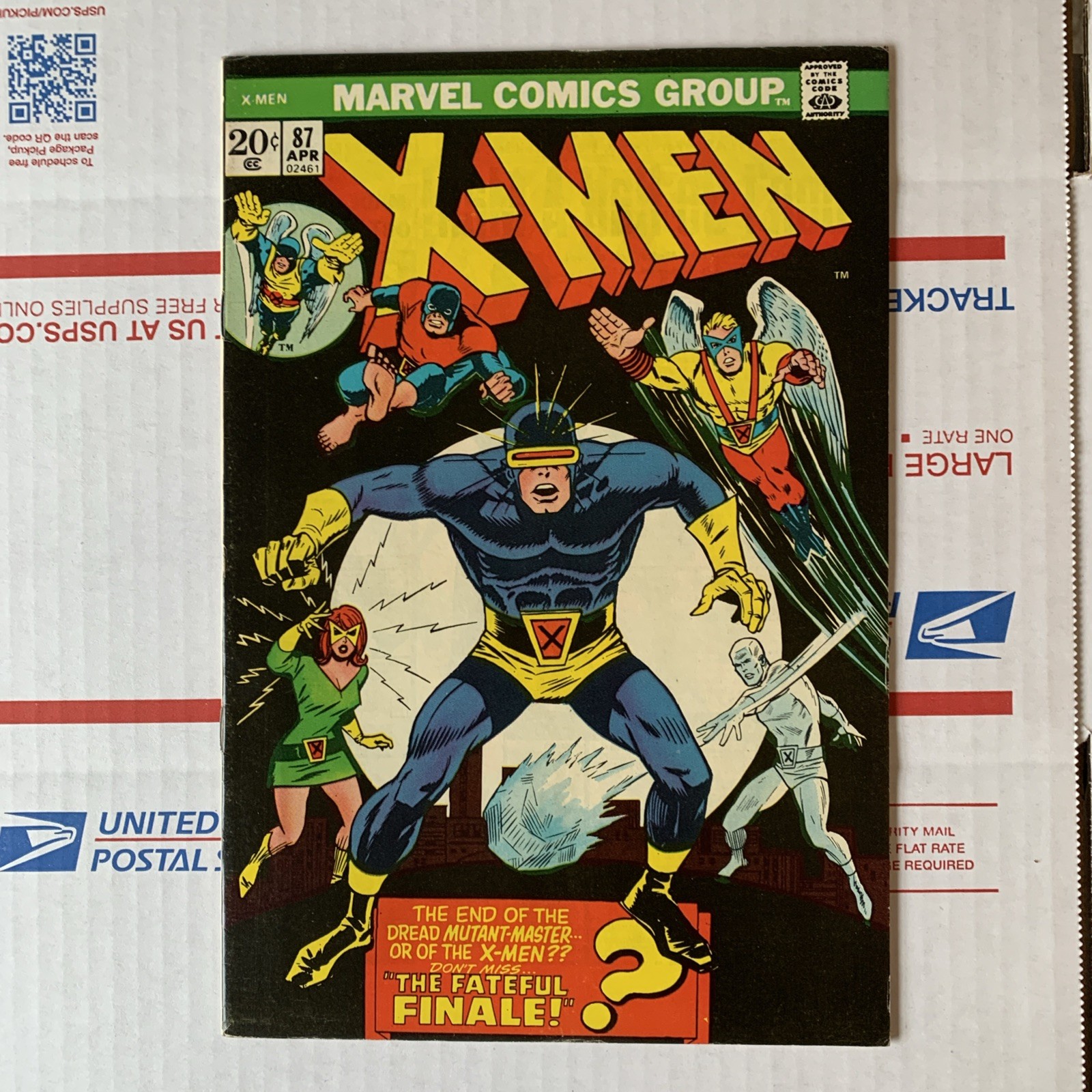 X-MEN #87 VF+ 8.5 1974 CLASSIC X-MEN COVER REPRINTS X-MEN 39 1st New Costumes