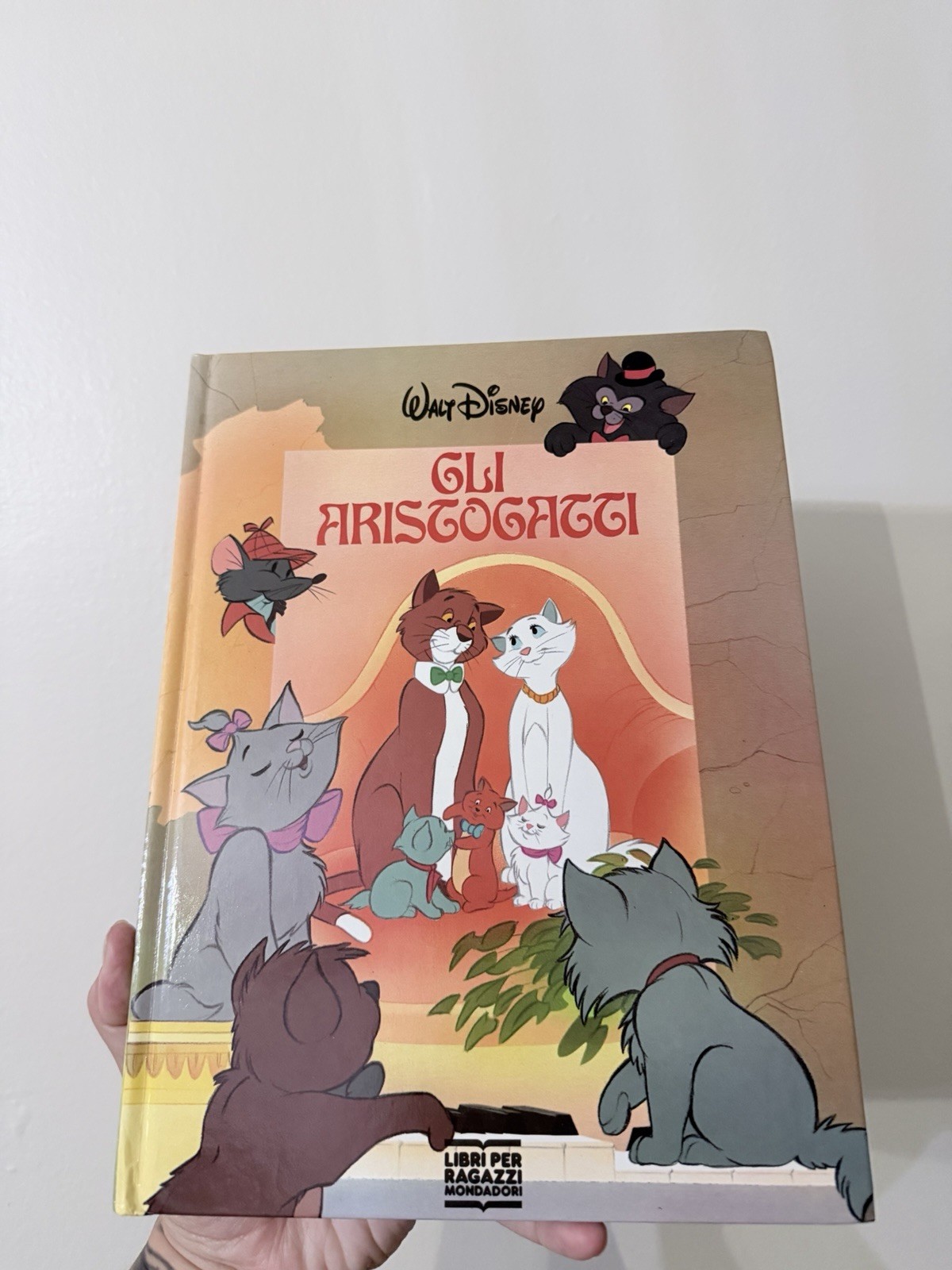 Vintage Italian Edition Walt Disney’s Gli Aristogatti (The Aristocats) Mondadori