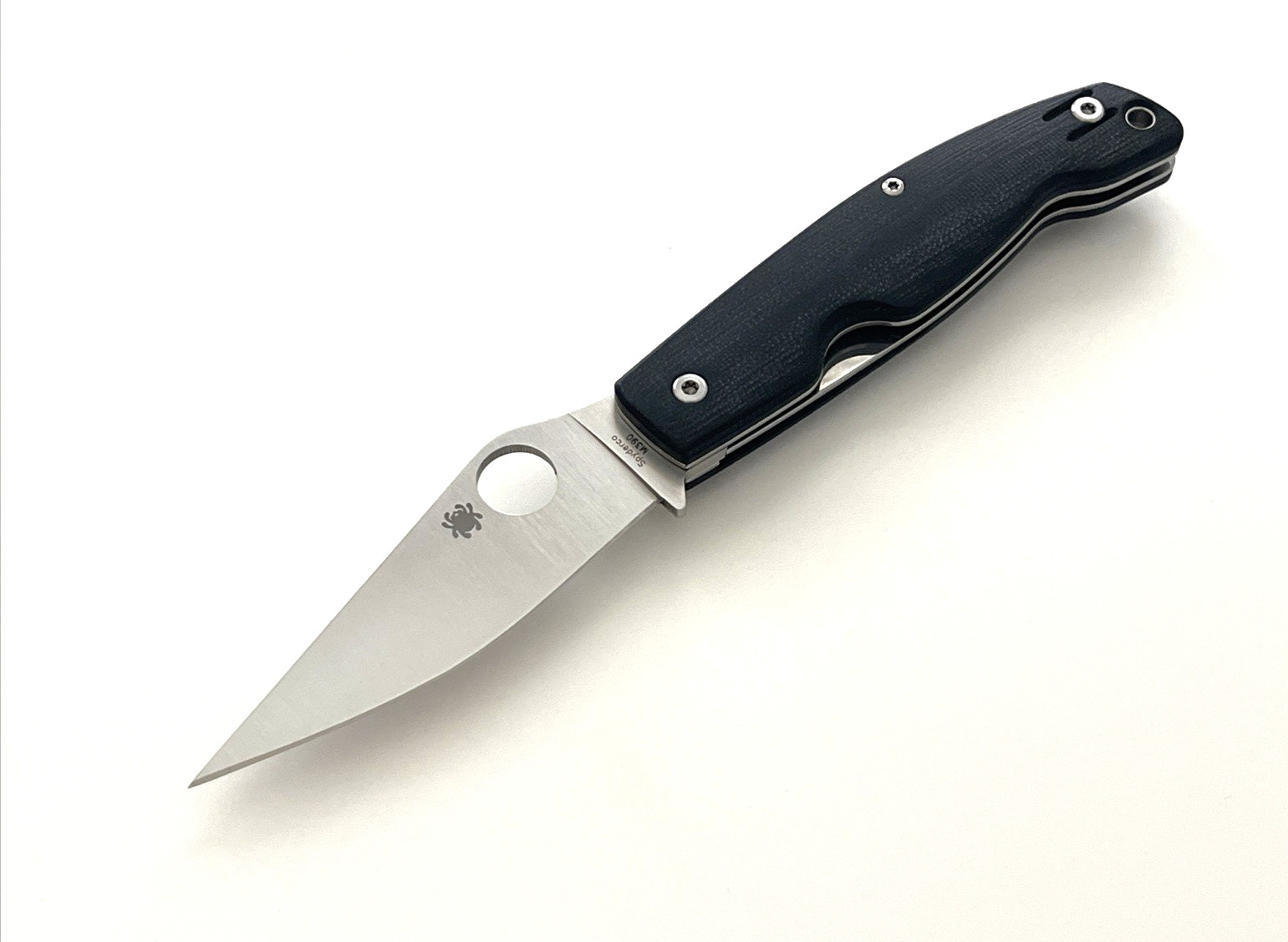 Spyderco C257GP Pattadese Folding Knife M390 G-10 Italy