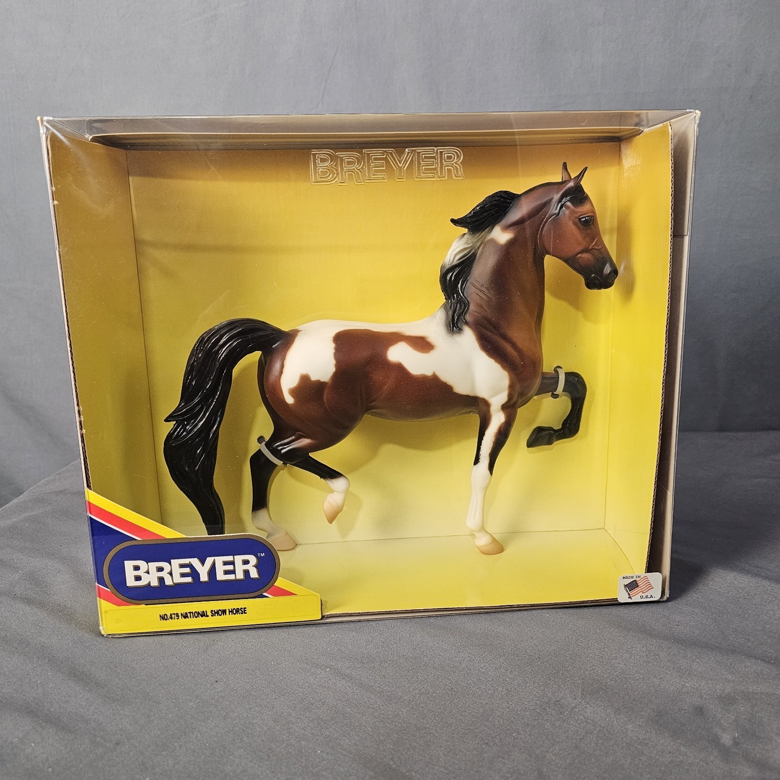 Breyer National Show Horse Bay Pinto #479 NIB 1999-2004