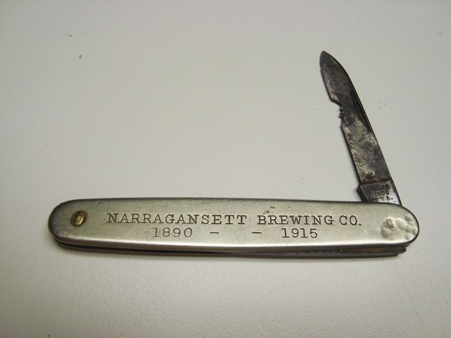Circa 1915 Narragansett Brewing Pen Knife, Providence, Rhode Island