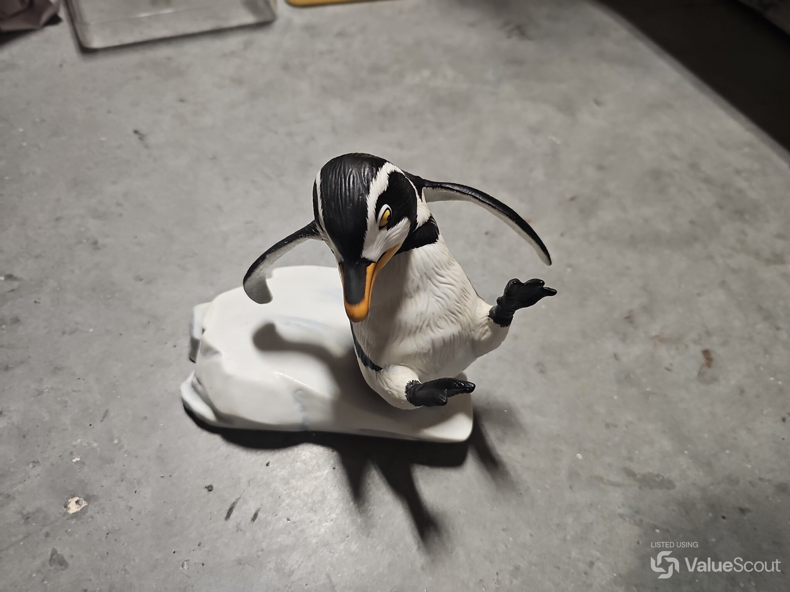 The Franklin Mint Whoops Penguin Figurine 1985 Porcelain