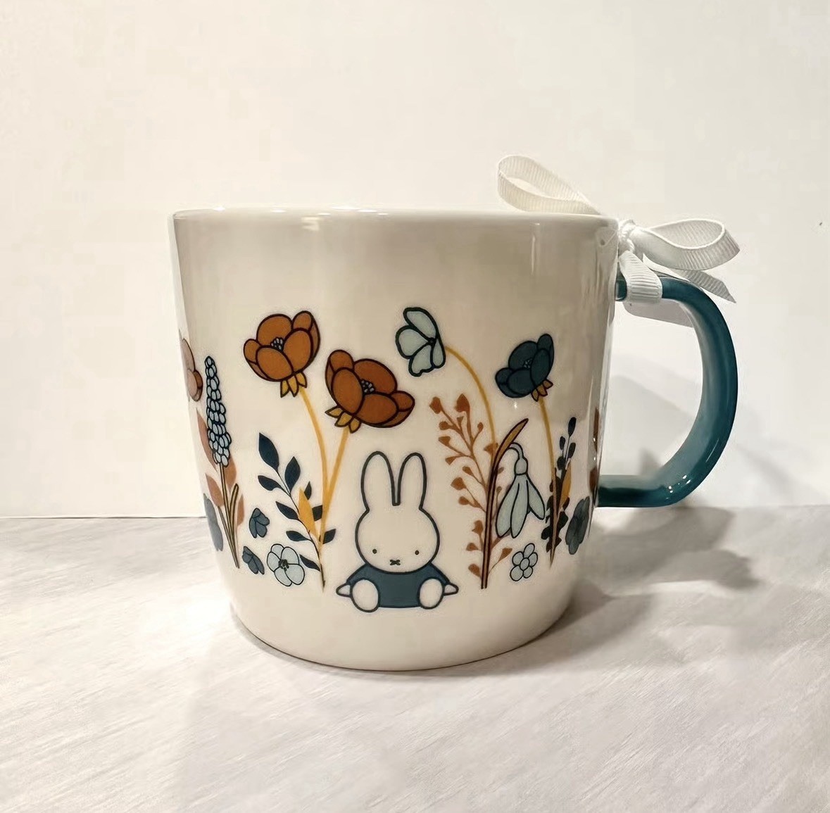 Miffy Floral Ceramic Mug