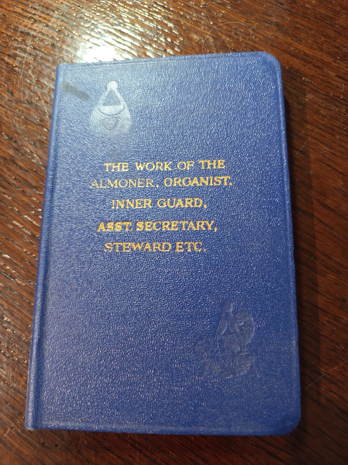 1962 The Work of the Almoner Organist Inner Guard   Freemasonry masonic  /171