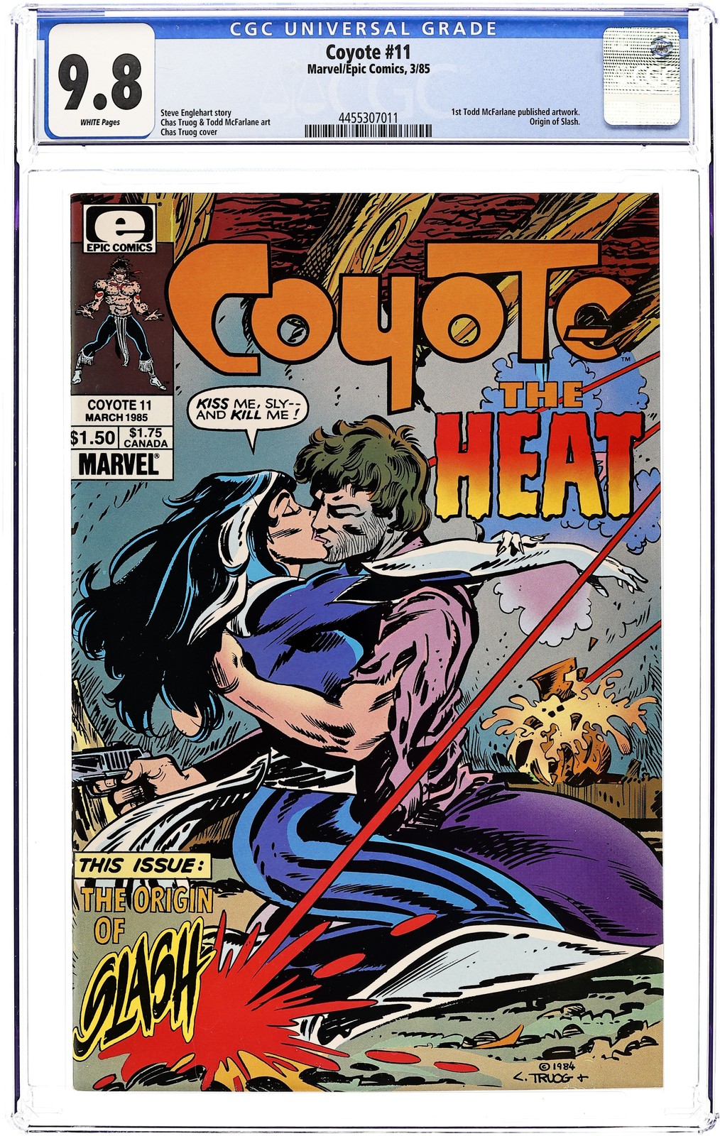 Coyote #11 CGC 9.8 1985 4455307011