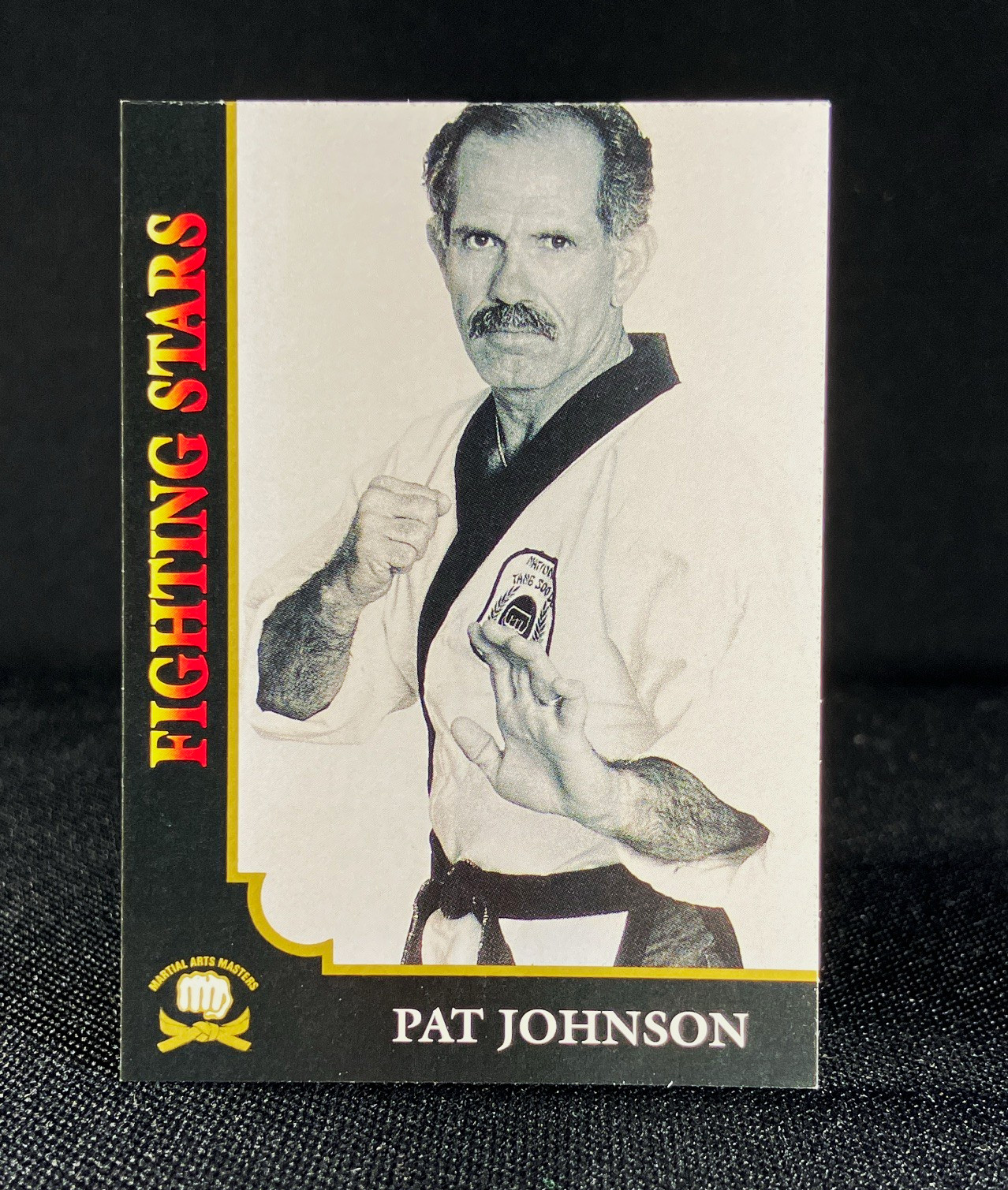 1993 Martial Arts Masters Fighting Stars Pat Johnson #17 Trading Card