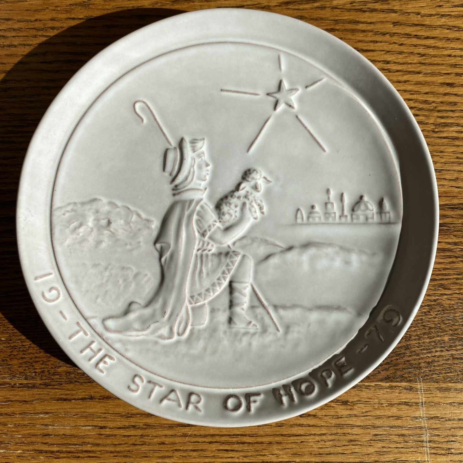 1979 FRANKOMA Christmas Plate \