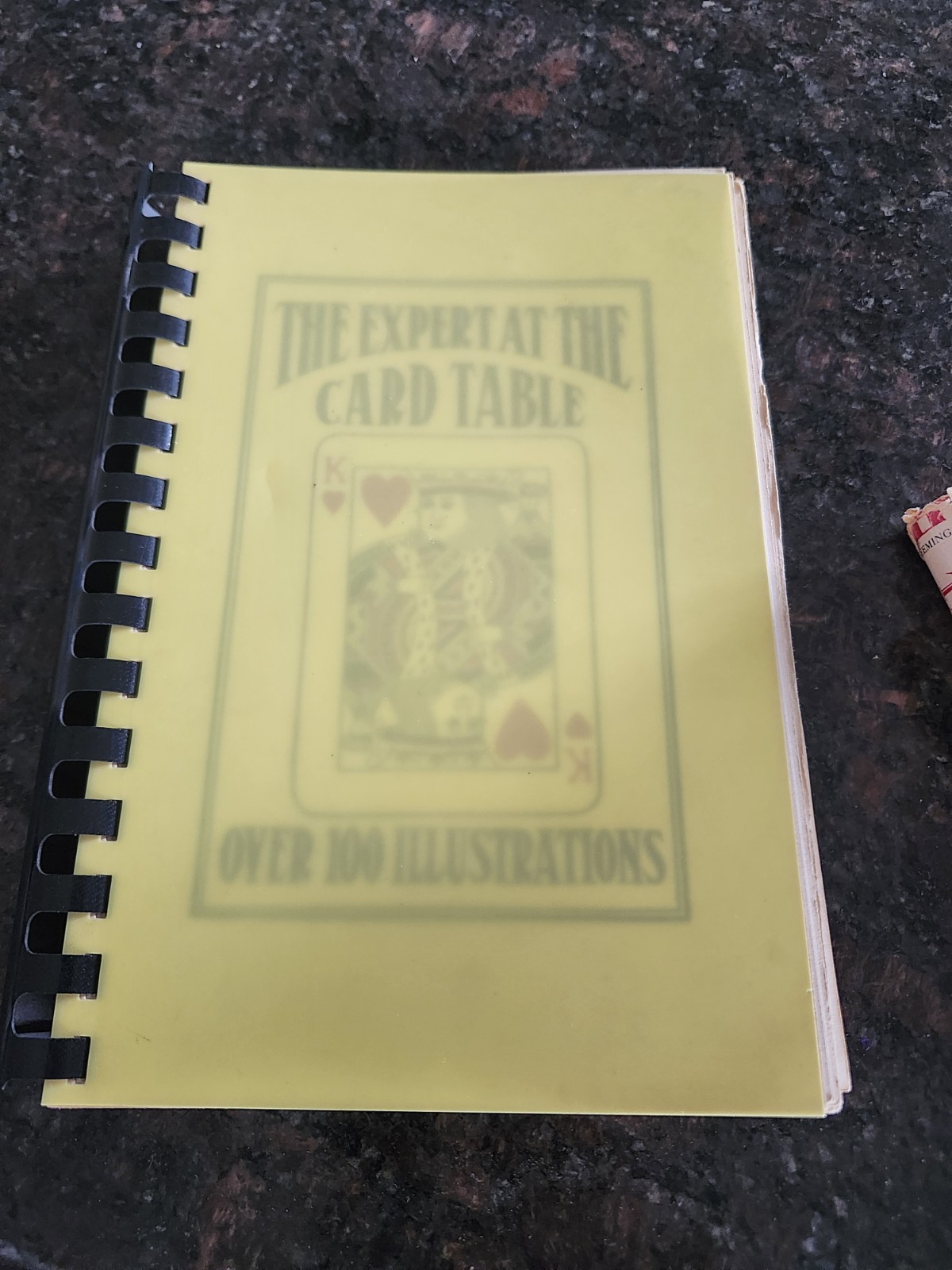 The Expert at the Card Table S.W. Erdnase Vintage Comb-Bound Magic Book The Expert at the Card Table S.W. Erdnase Vintage Comb-Bound Magic Book