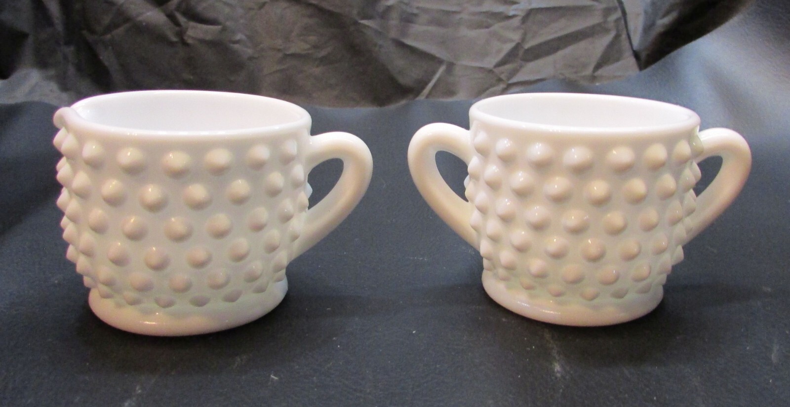 Fenton Hobnail White Milk Glass Miniature 2\