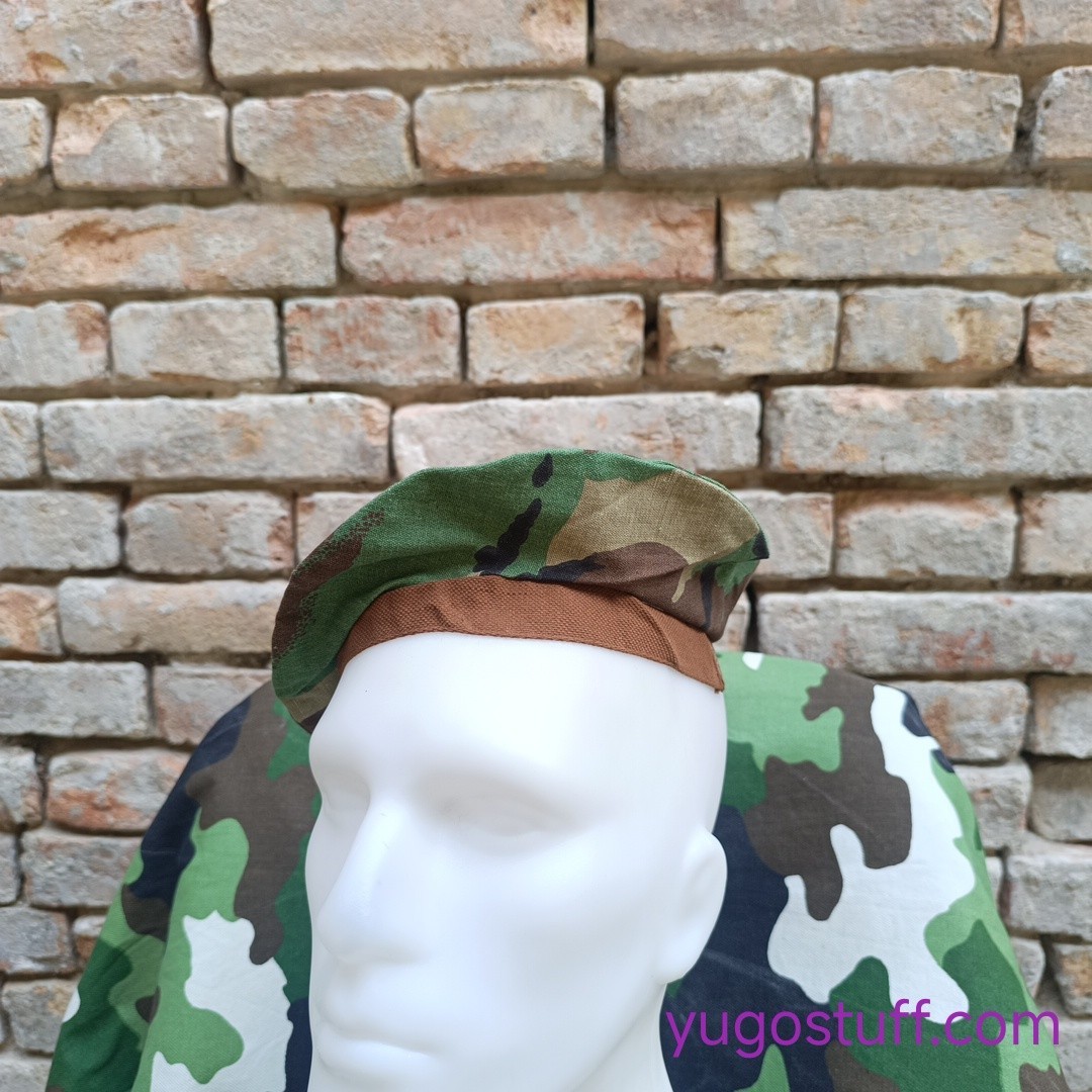 SVK beret cap, DPM camo hat - SERBIAN KRAJINA ARMY  -