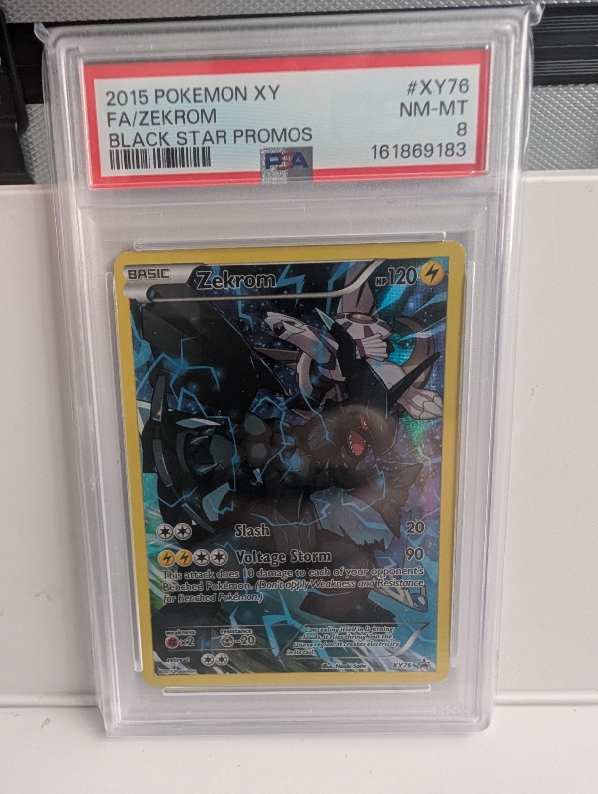 Zekrom XY76 Black Star Promos Pokemon PSA 8