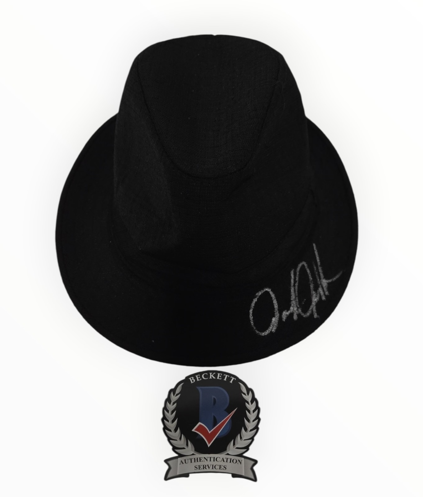 Jaafar Jackson Signed Autograph Michael Jackson Fedora Hat BAS Beckett Michael