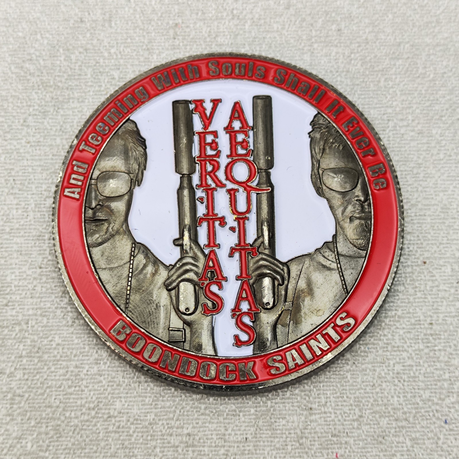 Boondock Saints Celebrating 15 Years Challenge Coin