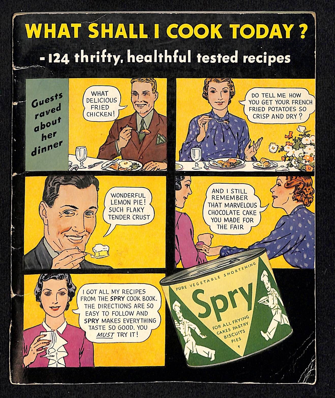 Lever Bros Spry Shortening \