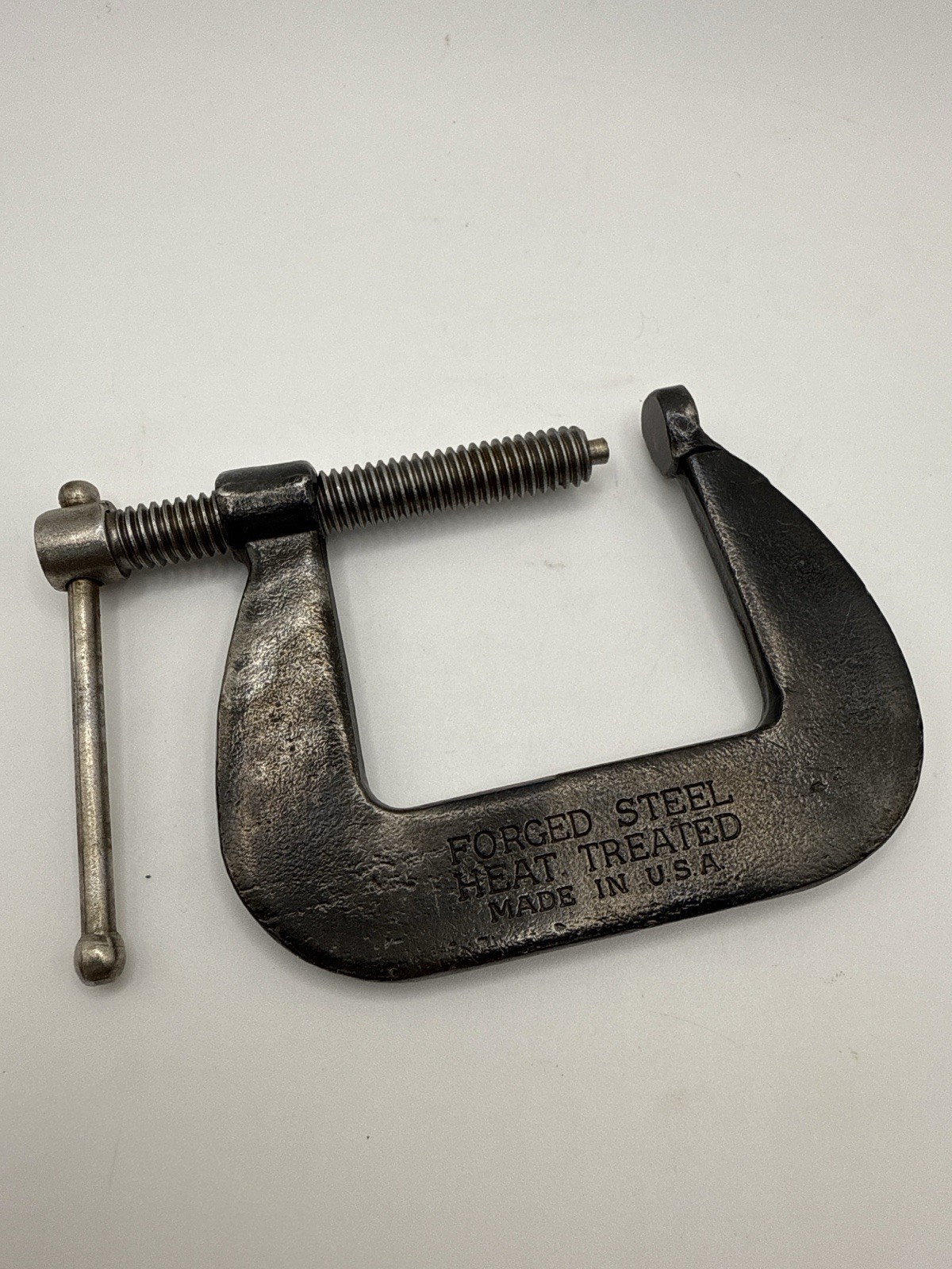 Vintage 3” C-Clamp Cincinnati Tool Co No. 53 Super Jr Forged USA Heat Treated