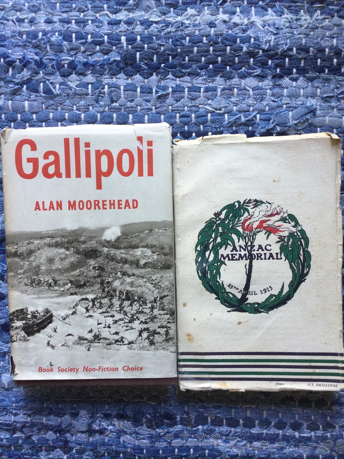 RARE. Anzac Memorial. 25th April 1915. BOOK. Printed 1917. WW1. Gallipoli 1956