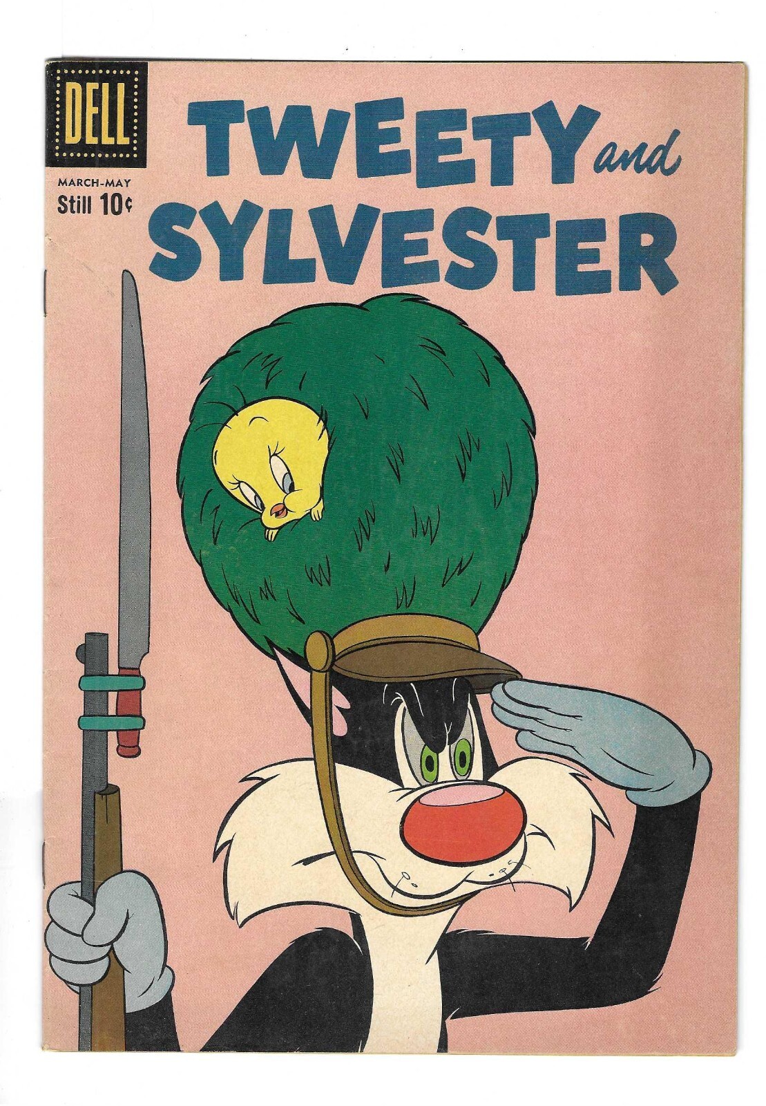 TWEETY AND SYLVESTER #28 --- LOST\'EM HI-GRADE DELL Comics 1960 NM-