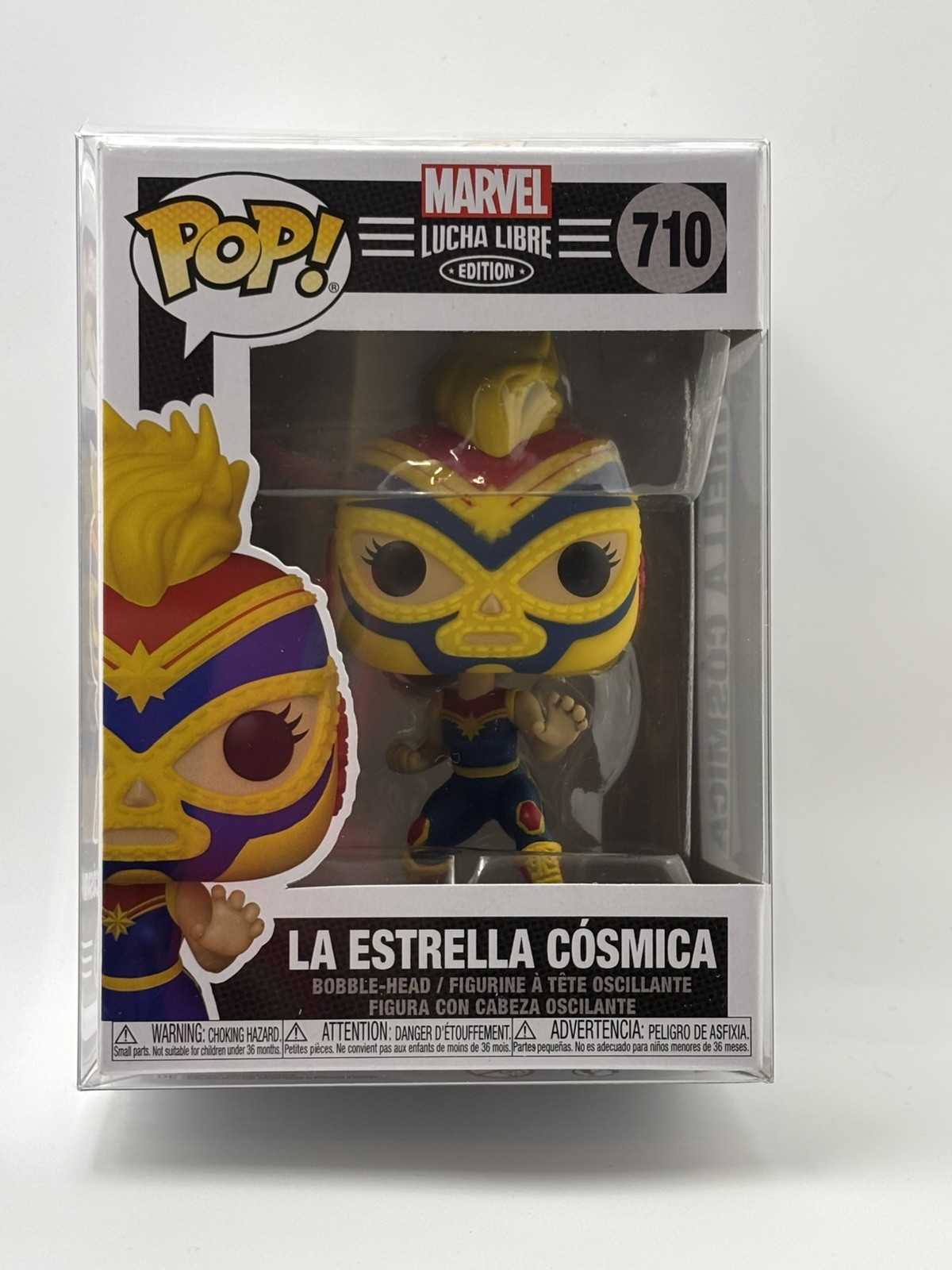 Funko Pop La Estrella Cosmica 710 Marvel Comics Lucha Libre Vinyl Figure NIB