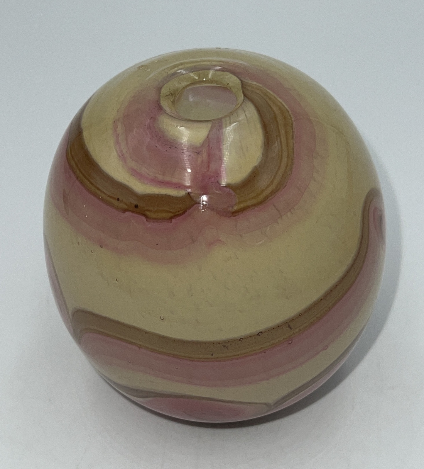 Vintage Blown Glass Bud MCM Vase Marinha Grande 4.5” Tall Portugal Vintage Blown Glass Bud MCM Vase Marinha Grande 4.5” Tall Portugal