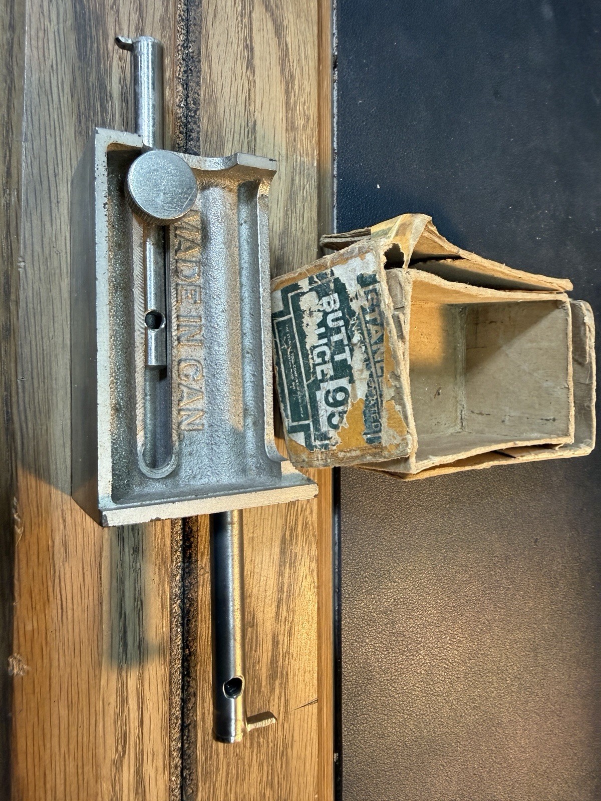STANLEY No. 95 Mortise & Butt Marking Gauge With Original Box