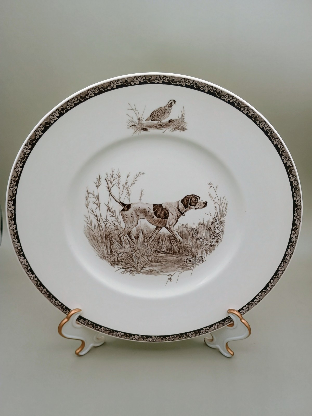 Vintage Wedgewood The America Sporting Dog Plates Pointer Vintage Wedgewood The America Sporting Dog Plates Pointer