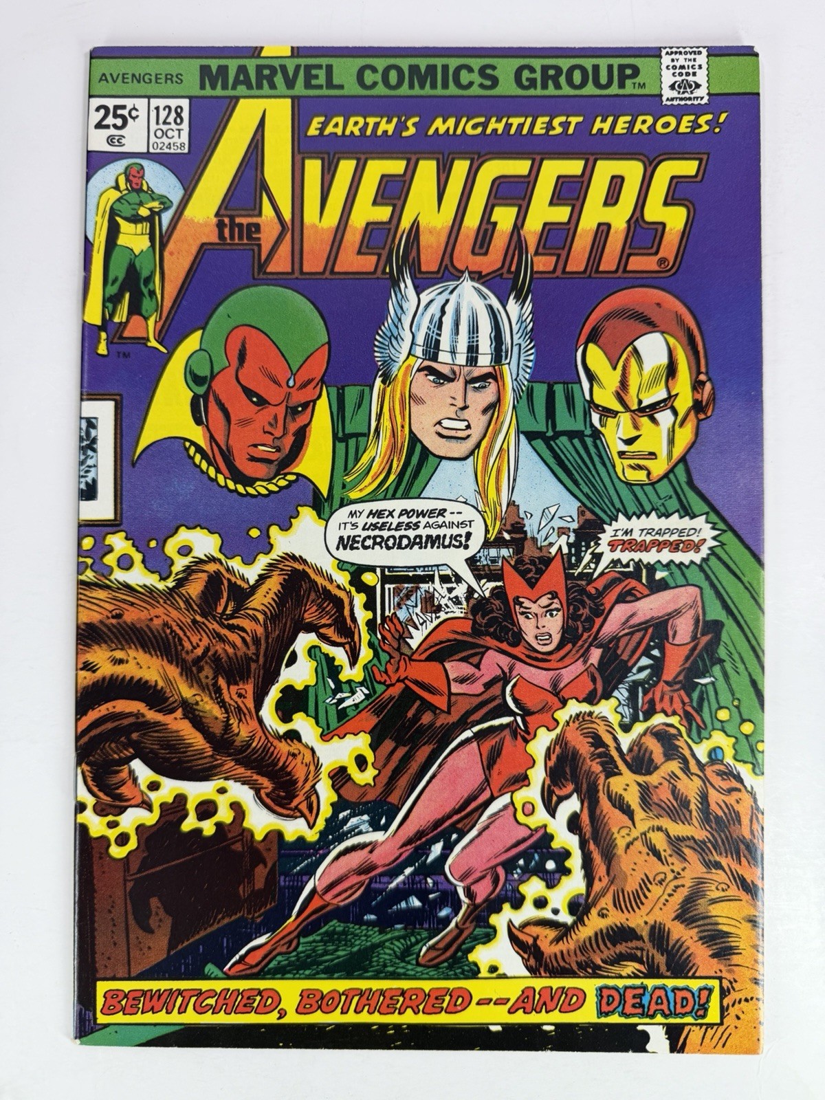 The Avengers V.1 #147 High Grade Copy Will Combine Shipping Marvel Bronze Age The Avengers V.1 #147 High Grade Copy Will Combine Shipping Marvel Bronze Age