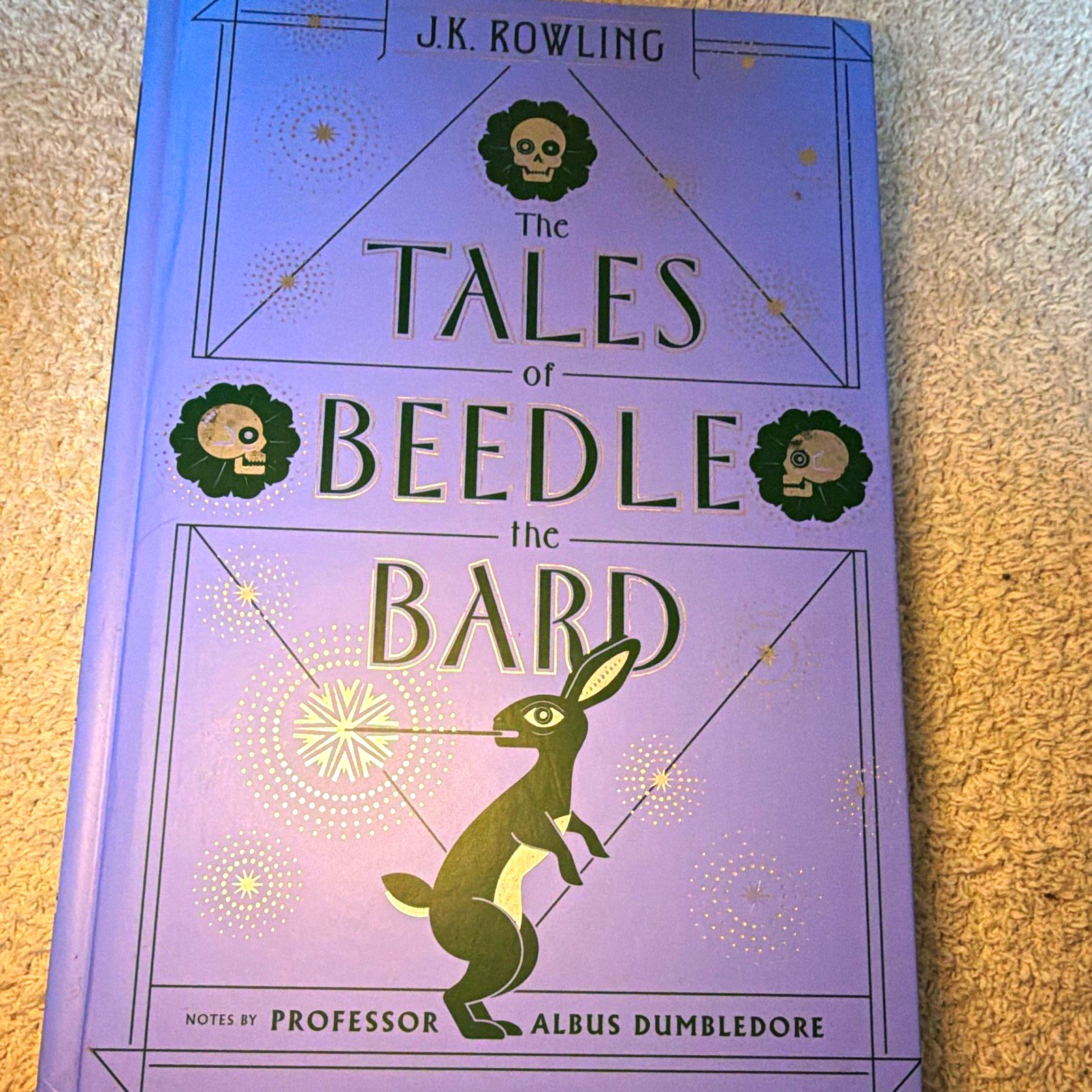 The Tales of Beedle the Bard Hardcover Book J.K. Rowling