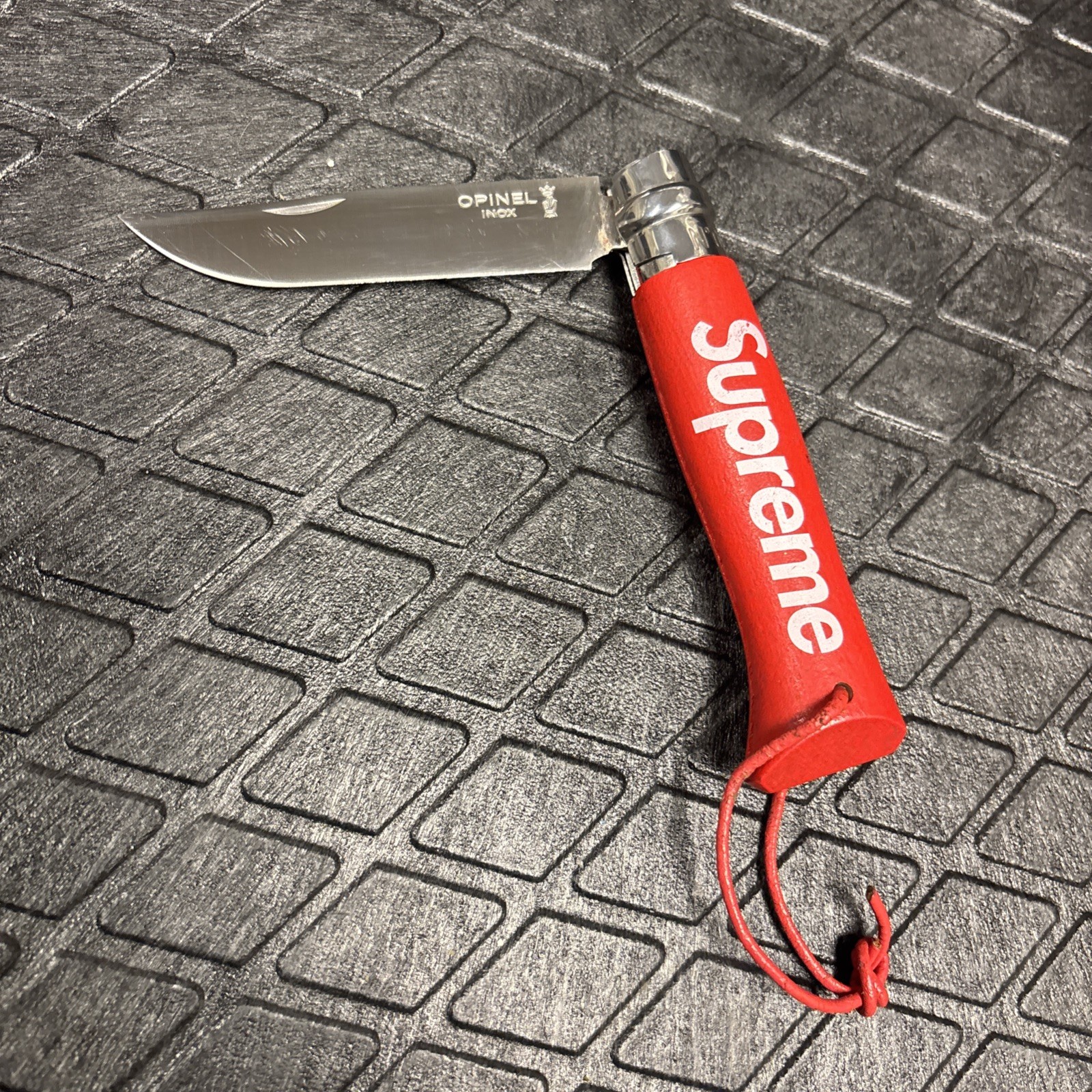 Limited Edition Supreme Opinel Inox No.08 Folding Knife