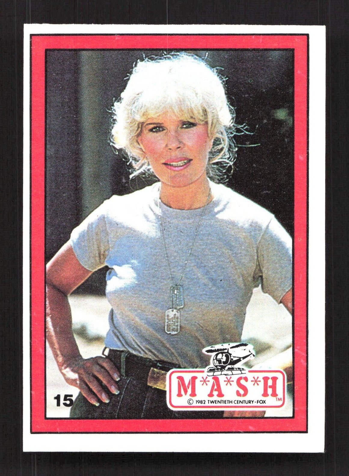 1982 Donruss M.A.S.H. #15 Margaret NM 2373