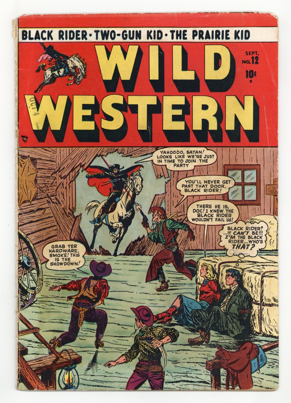 Wild Western #12 GD/VG 3.0 1950