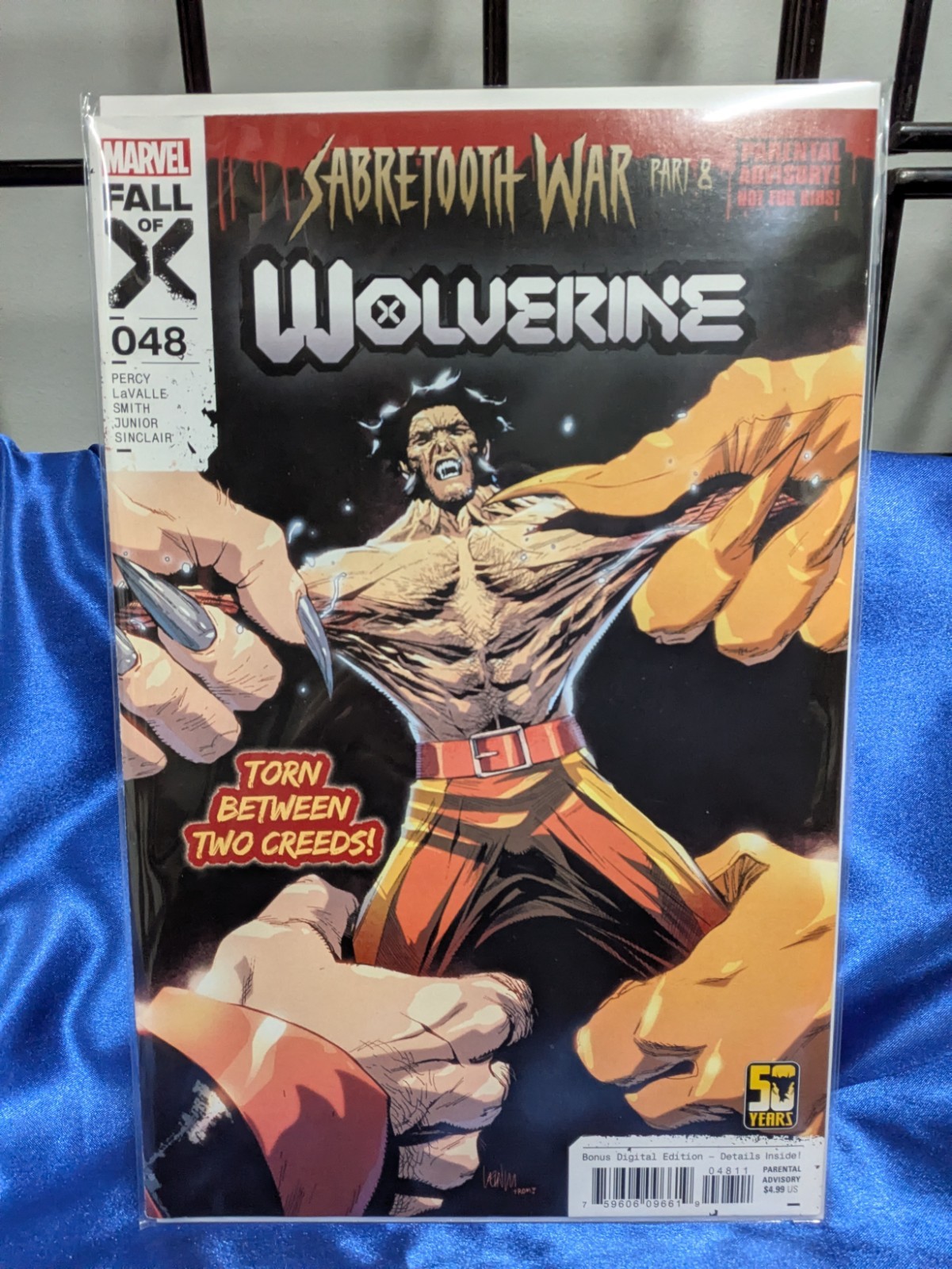 Wolverine #48 Lenil Yu Main Cover Marvel Comics 2024 Sabretooth War FALL OF X Wolverine #48 Lenil Yu Main Cover Marvel Comics 2024 Sabretooth War FALL OF X