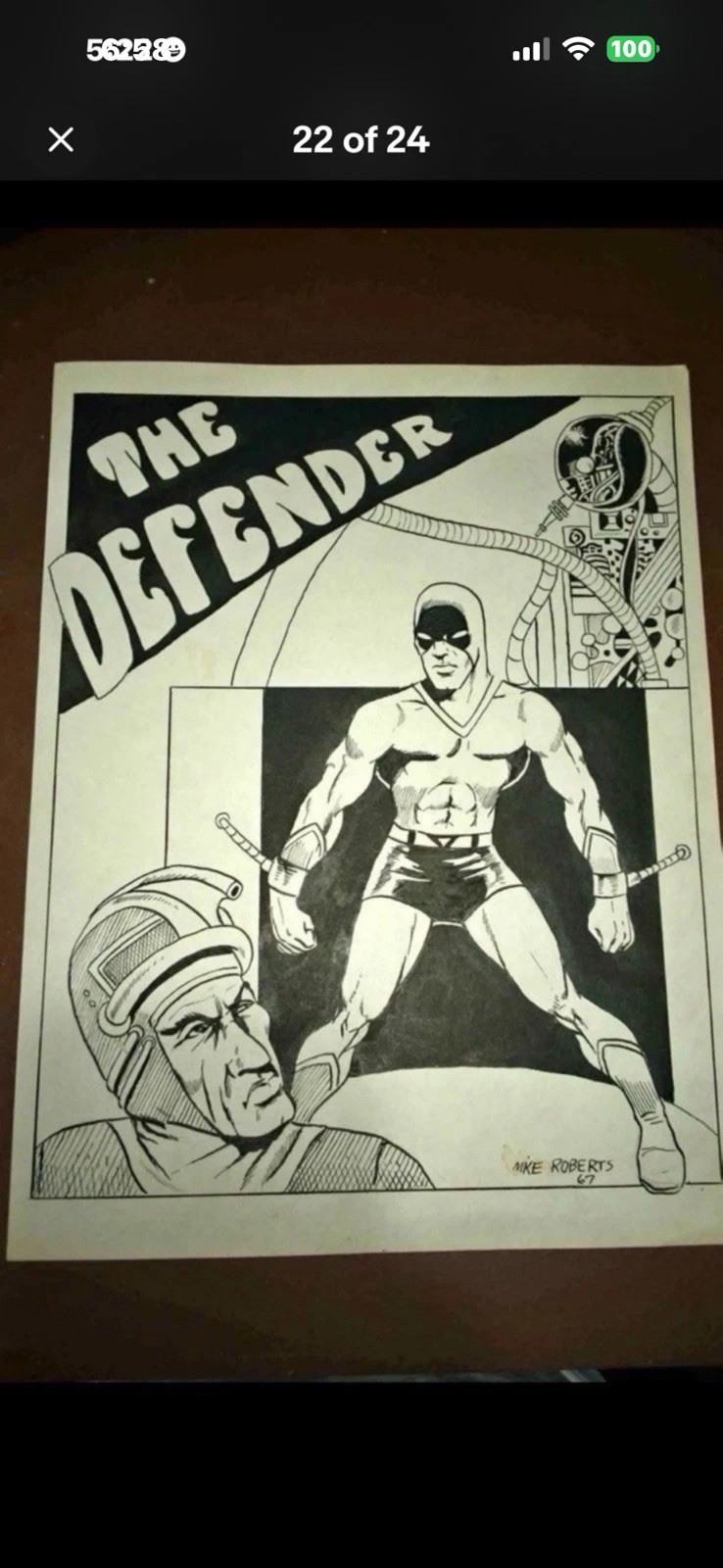 Rare Comic Art Lot F.King,B.McClanahan,D.Moores,M.Roberts, Gas Alley+ Mo BAS LOA