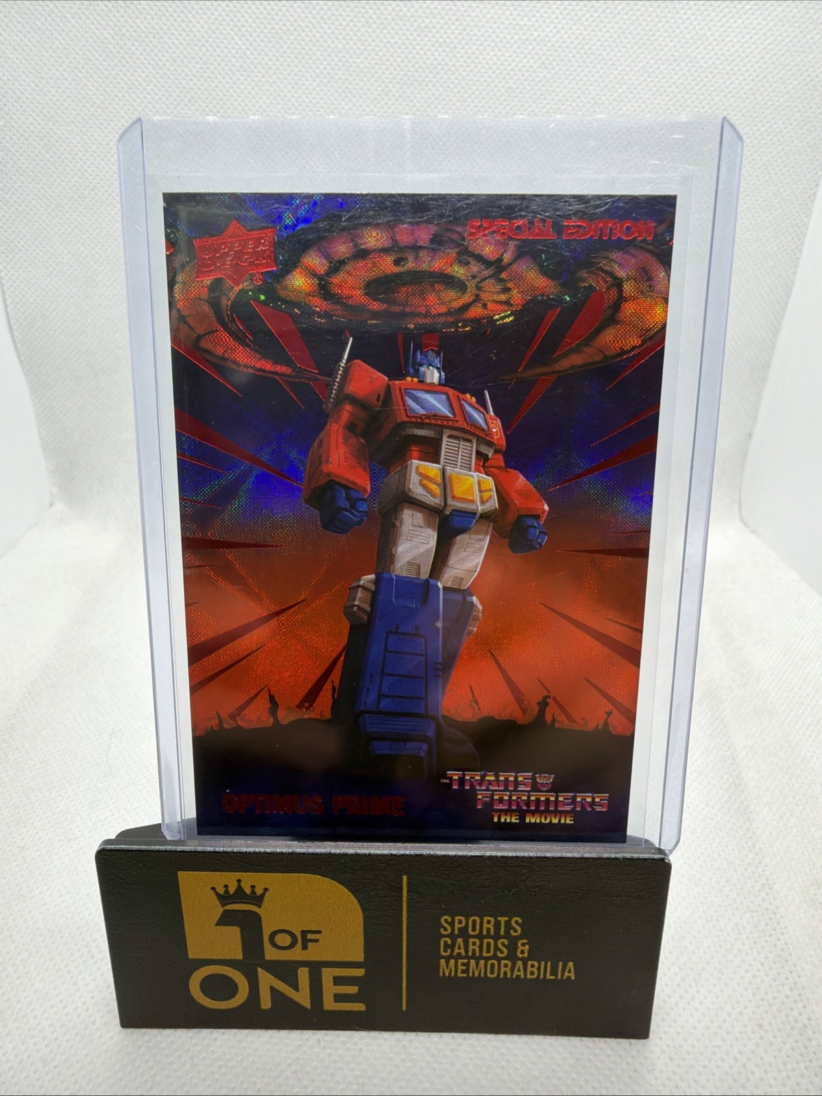 2026 Upper Deck Transformers - Anniversary #1476/1986 - Optimus Prime - MJ