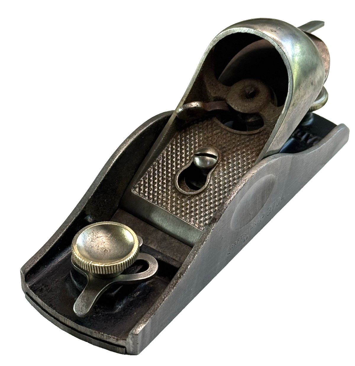 Vintage CRAFTSMAN No. 3704 Adjustable Mouth Block Plane