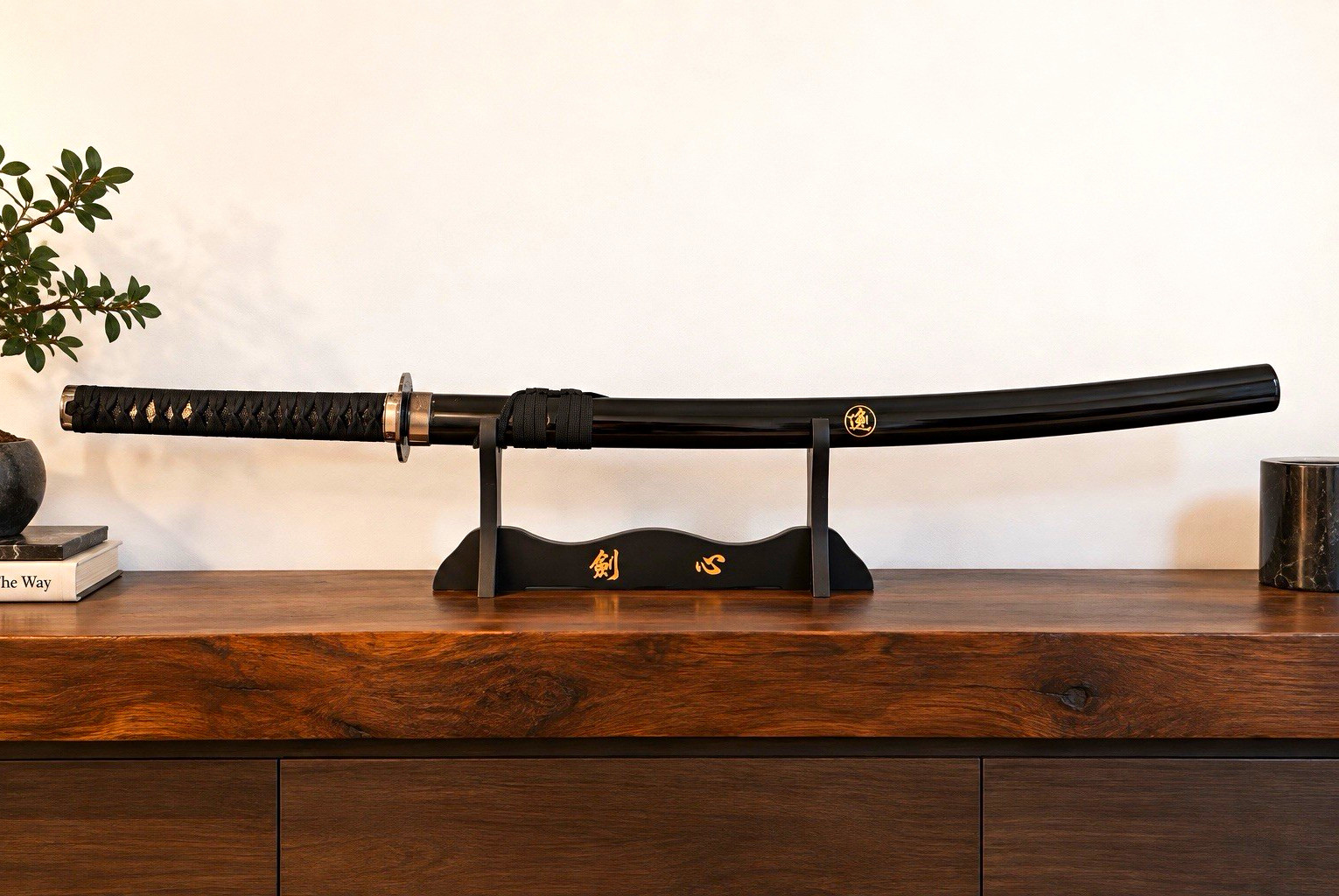Japanese Katana Sword – Purchased in Japan (2015) – Blade with Display Stand Japanese Katana Sword – Purchased in Japan (2015) – Blade with Display Stand