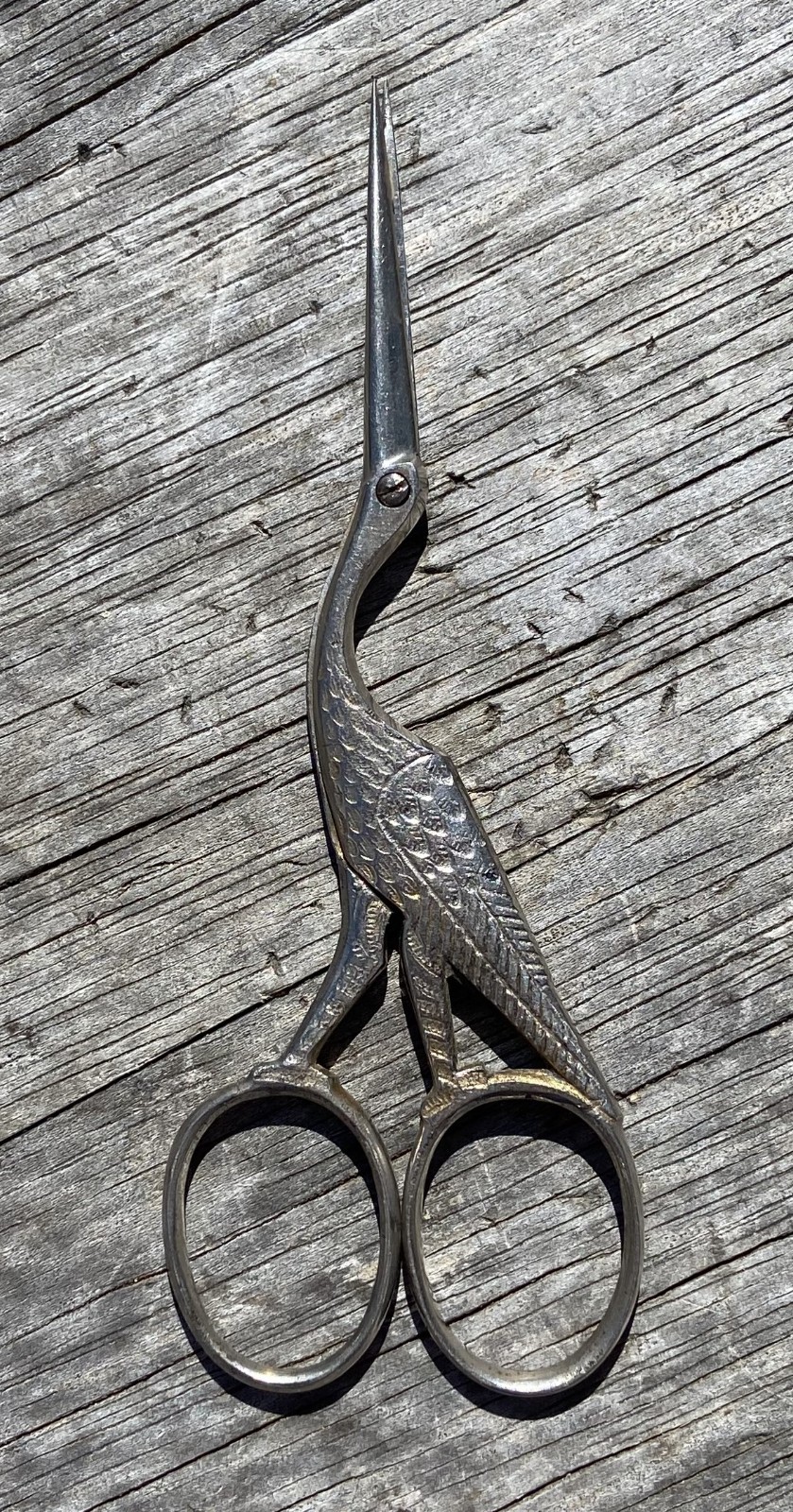 Old Vintage Antique NEW YORK SHEAR CO. GERMANY Embroidery Scissors Sewing Shears
