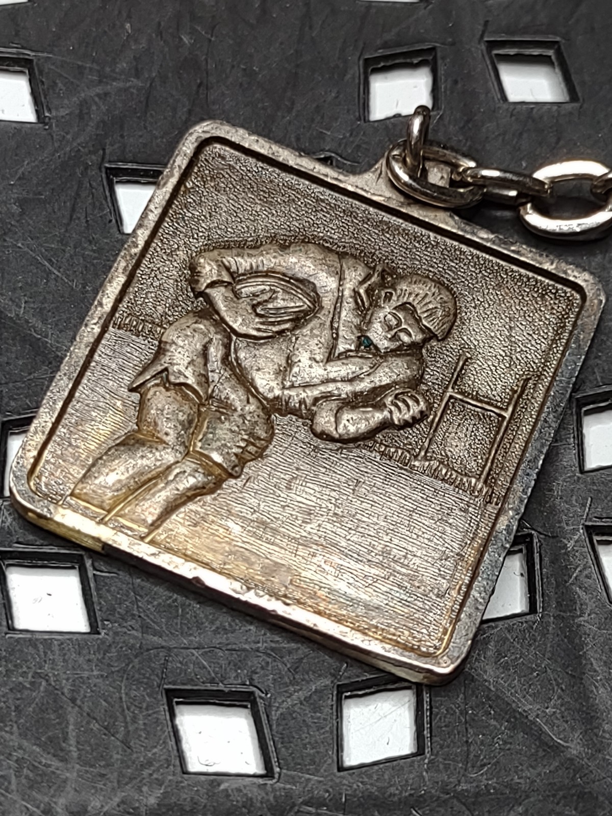 Super Awesome Old Vintage Clark\'s Votre Chewing Gum Football Player Keychain Super Awesome Old Vintage Clark\'s Votre Chewing Gum Football Player Keychain