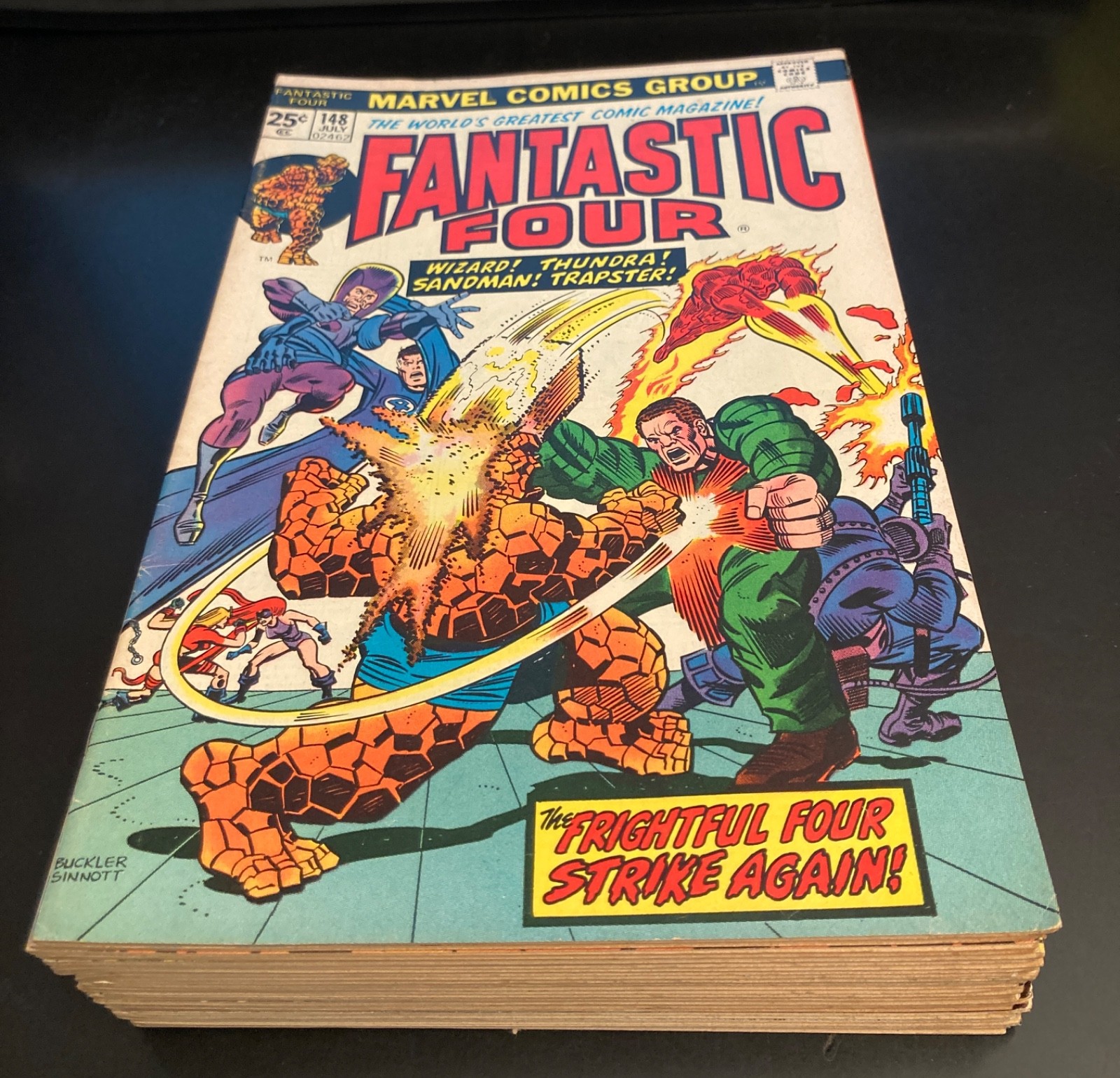 Big Run of *24* 1970s FANTASTIC FOUR #148-171 (FN++) to (VF/VF-) *Many Keys*