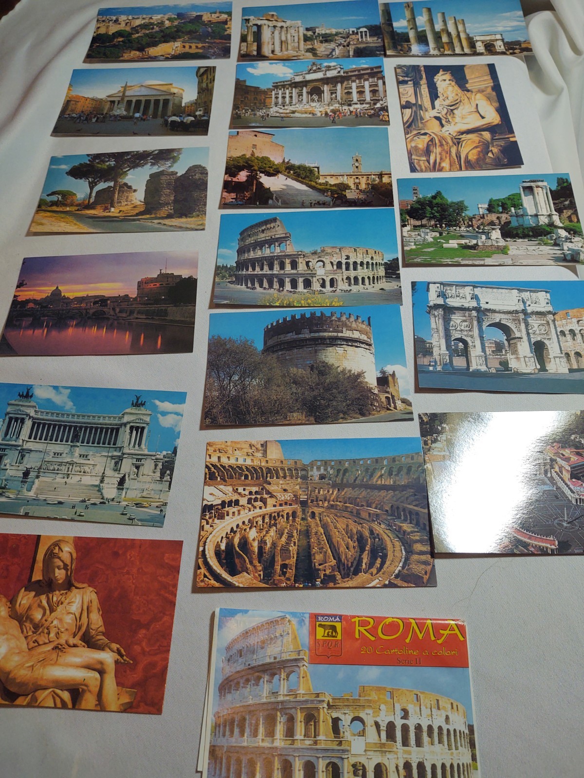 Roma Italy Postcards 4\