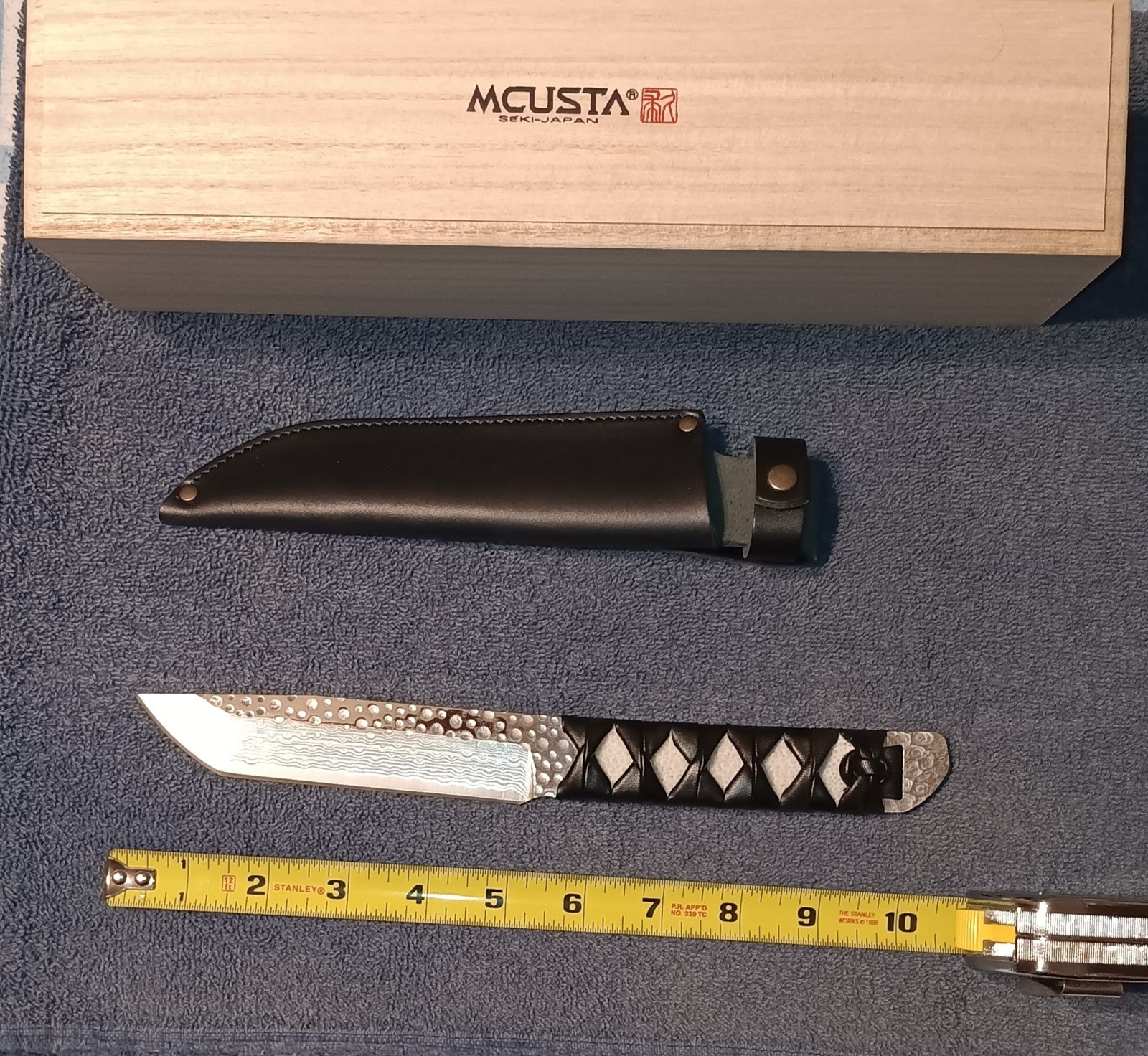 Mcusta Custom Limited EditionSeries MC-242GD SPG-2 Damascus Tanto
