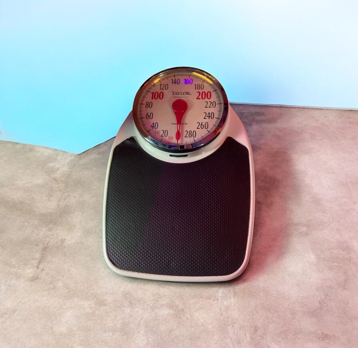 Vintage Taylor Professional analog bathroom scale Vintage Taylor Professional analog bathroom scale