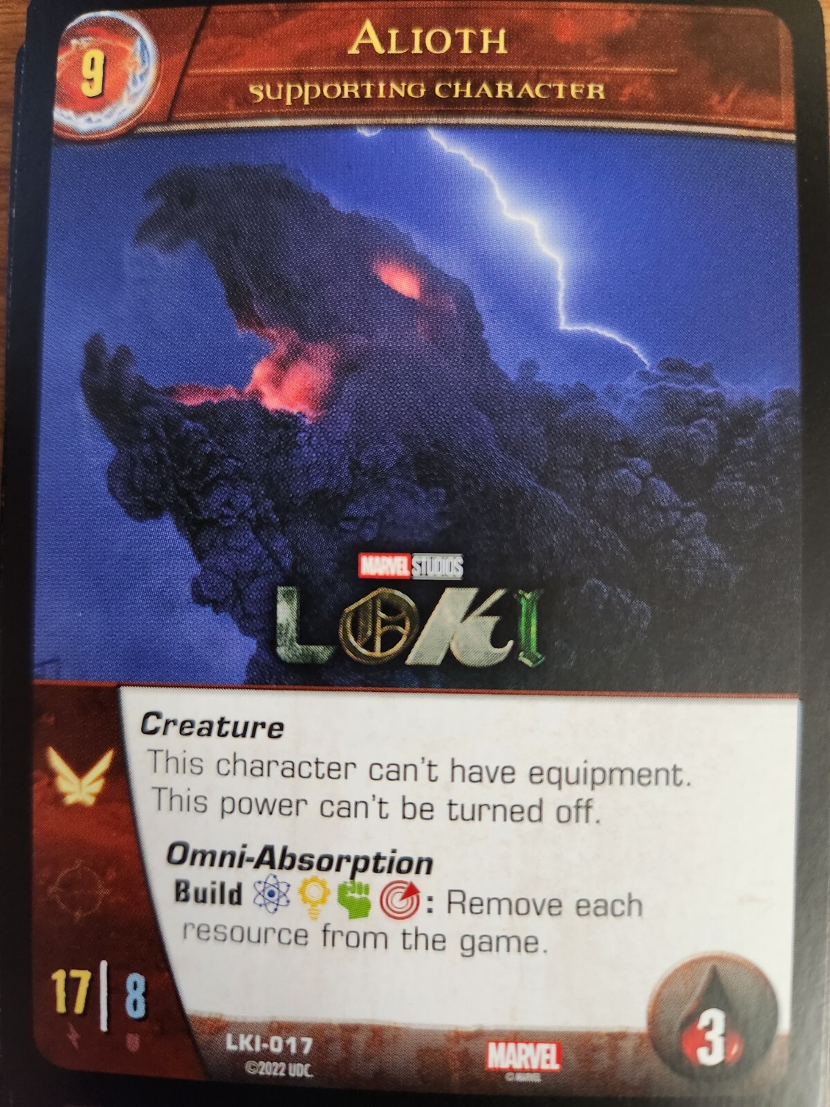 Upper Deck VS System 2PCG Loki SINGLES  *Pick Your Card*