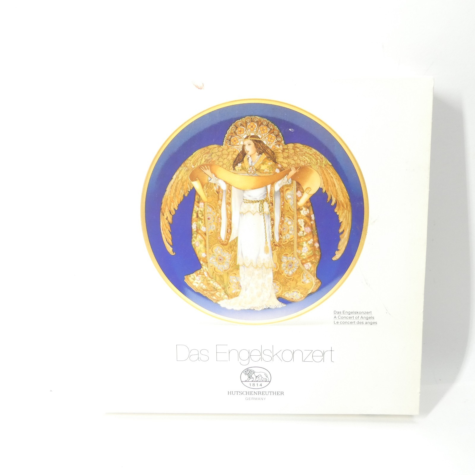 Das Engelskonzert A Concert of Angels Plate - Hutschenreuther Germany Hallett