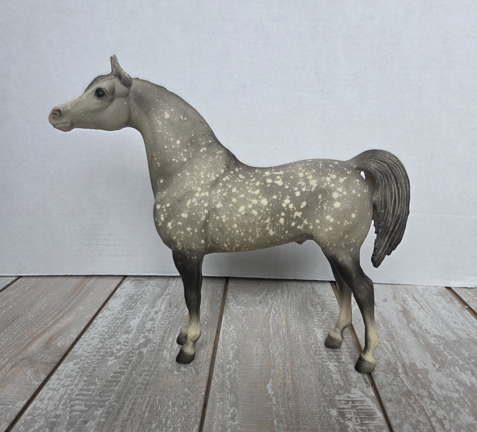 Vintage Breyer Traditional Scale Dapple Gray #213 Proud Arabian Stallion 1972-88