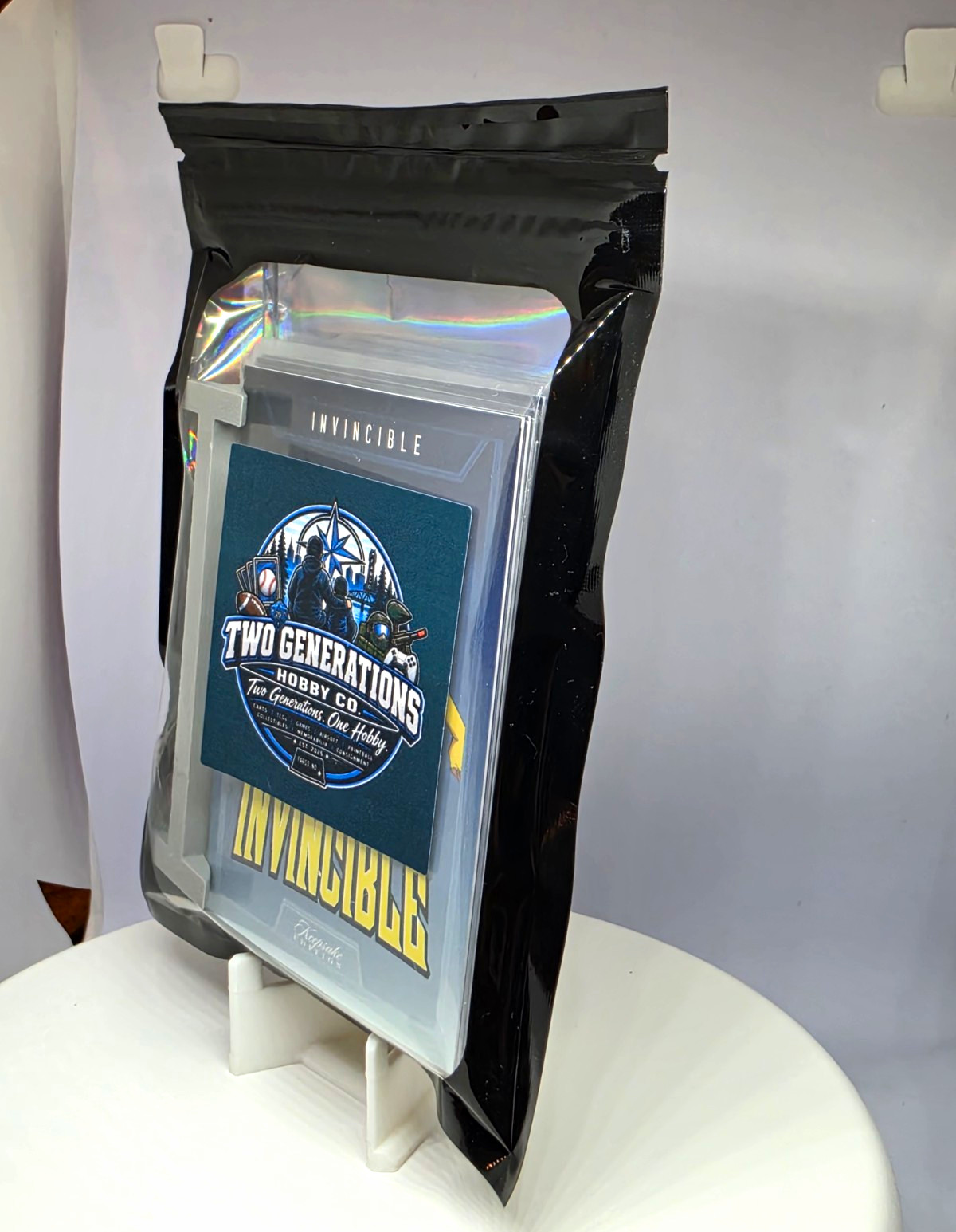 Invincible Keepsake Edition 12-15 Card Sealed Repack Lot w/ FREE Stand