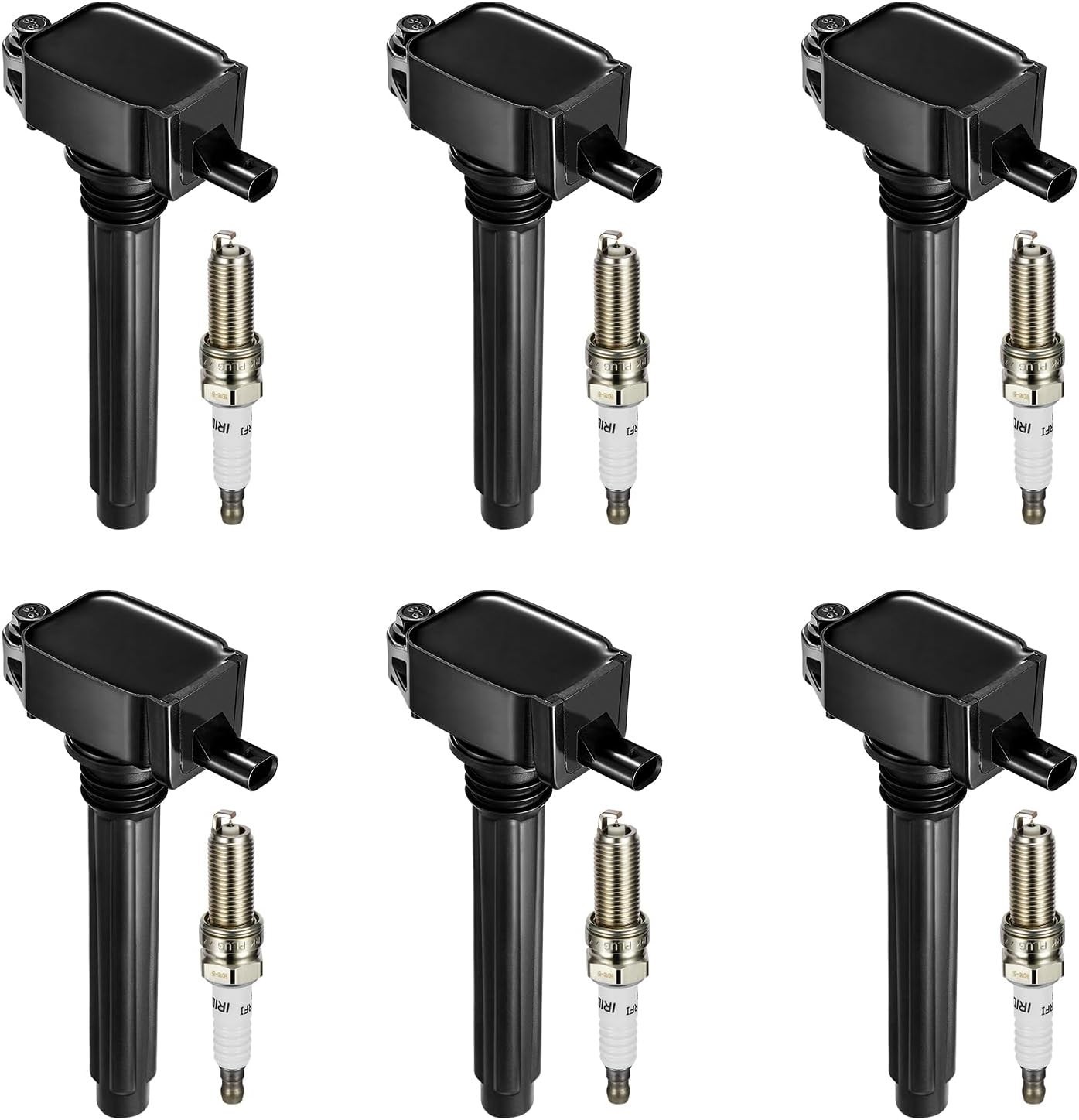 Jeep Ignition Coil UF648 & Iridium Spark Plug 97390 Set Compatible Jeep Ignition Coil UF648 & Iridium Spark Plug 97390 Set Compatible